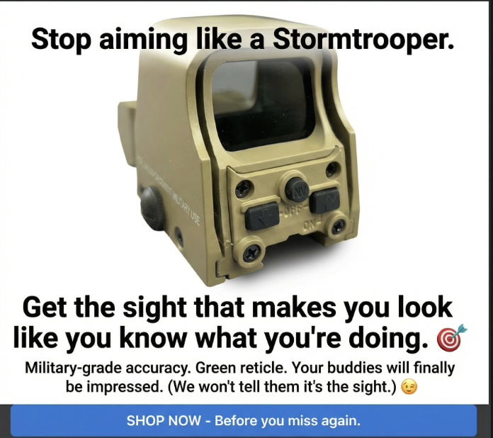 MCG Tactical Facebook ad