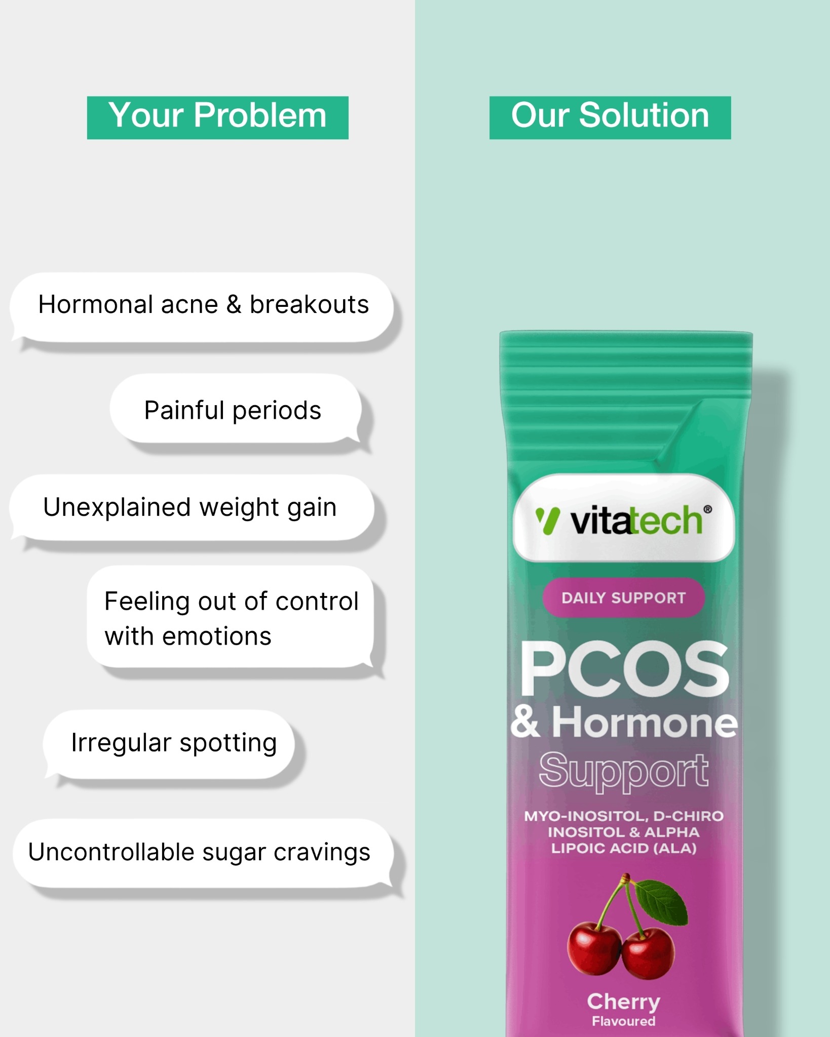 Vitatech health Facebook ad