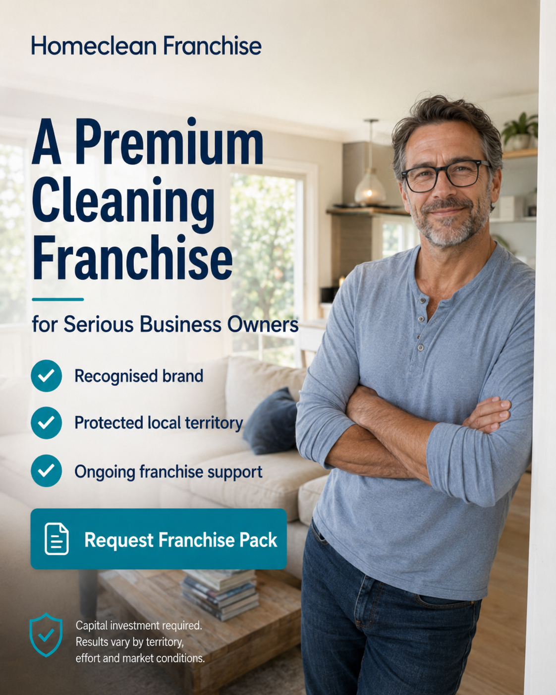 Homeclean Facebook ad