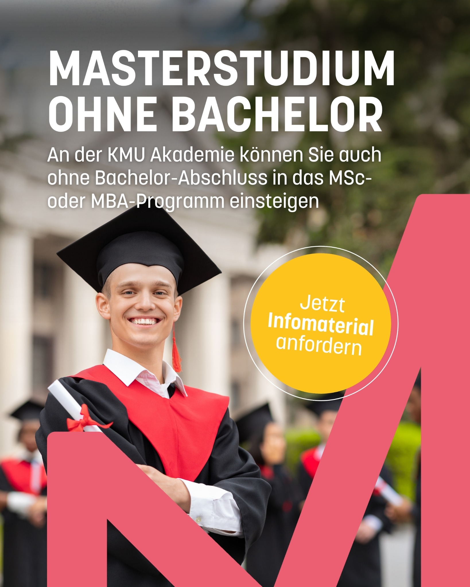 KMU Akademie & Management AG Facebook ad: 100% online studieren