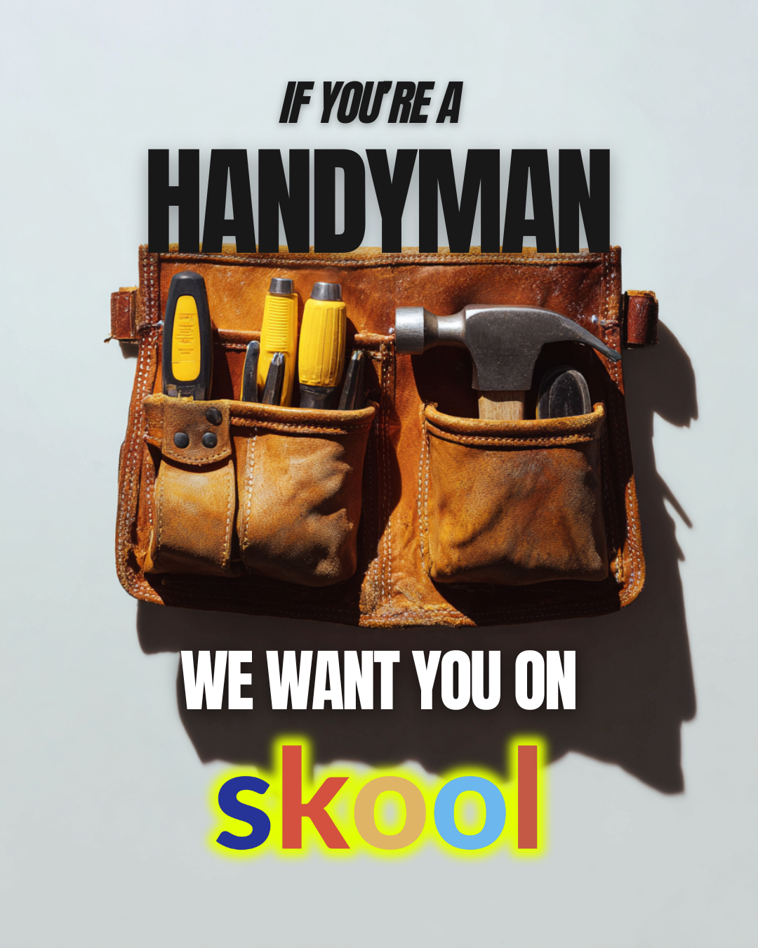 Skool Facebook ad