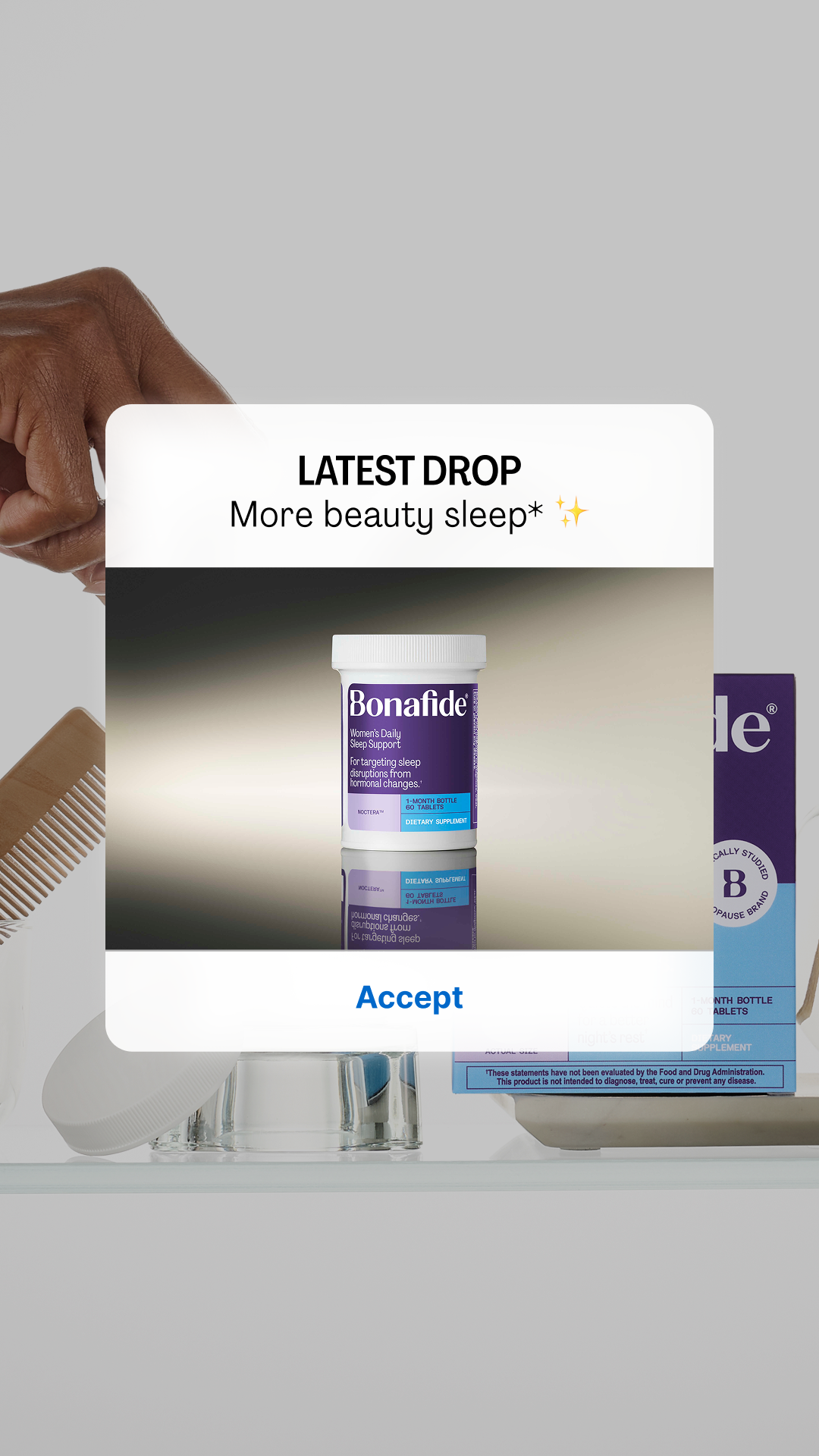 Bonafide Facebook ad