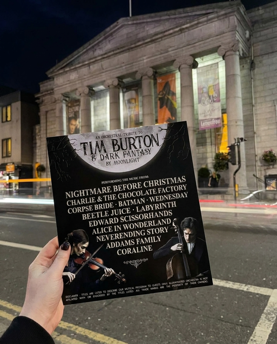 Illuminated Orchestra Facebook ad: Music Hall, Aberdeen | 15/9/26 Tickets Selling Fast!
