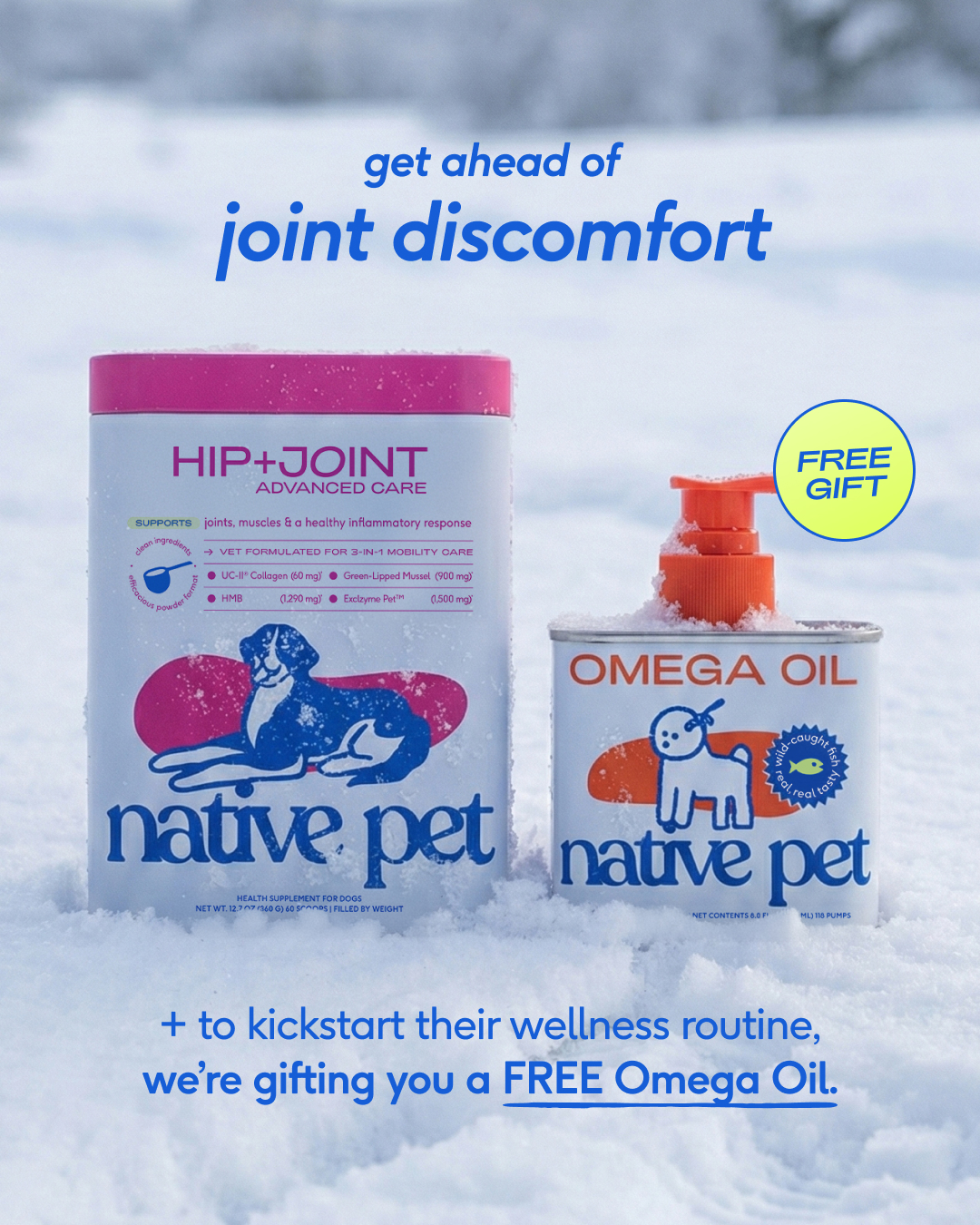 Native Pet Facebook ad