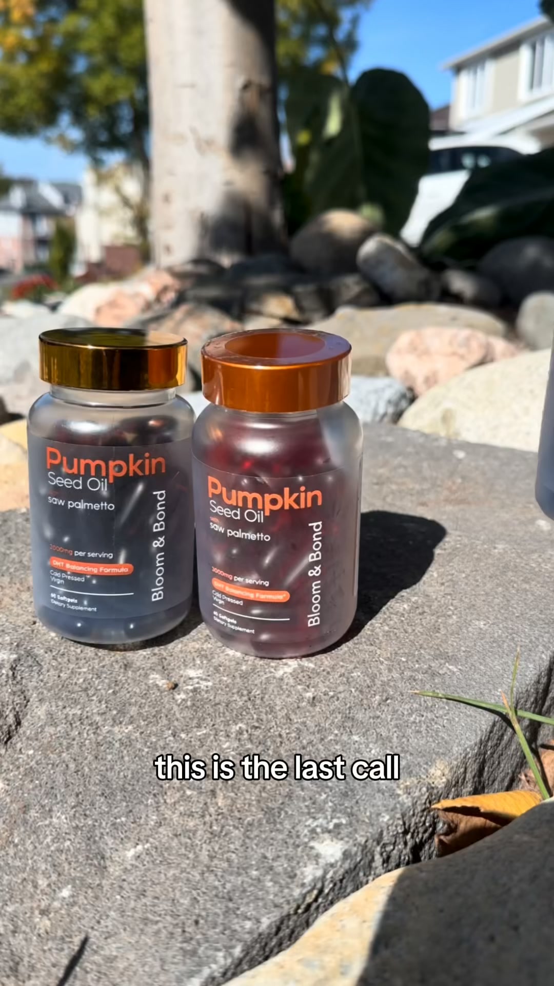 Bloom & Bond Facebook ad: Thicker, Fuller Hair, Naturally