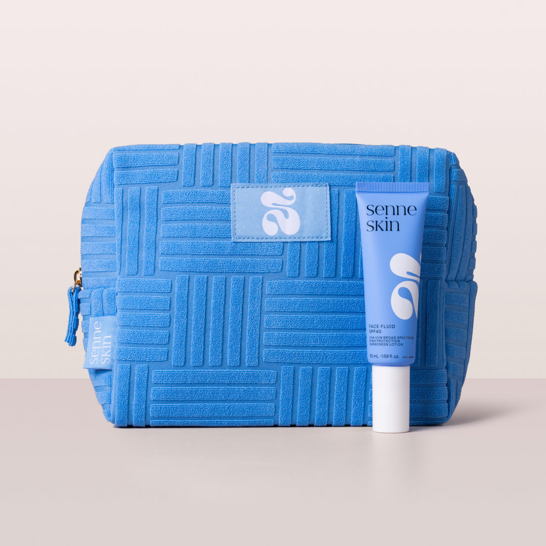 Senne Skin Facebook ad: Effective skincare, made for sensitive skin.