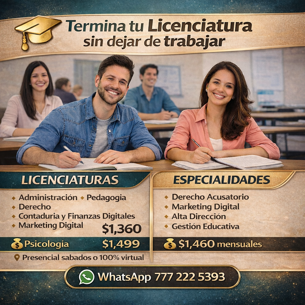 Universidad Darwin Campus Norte Facebook ad: En Mayo iniciamos