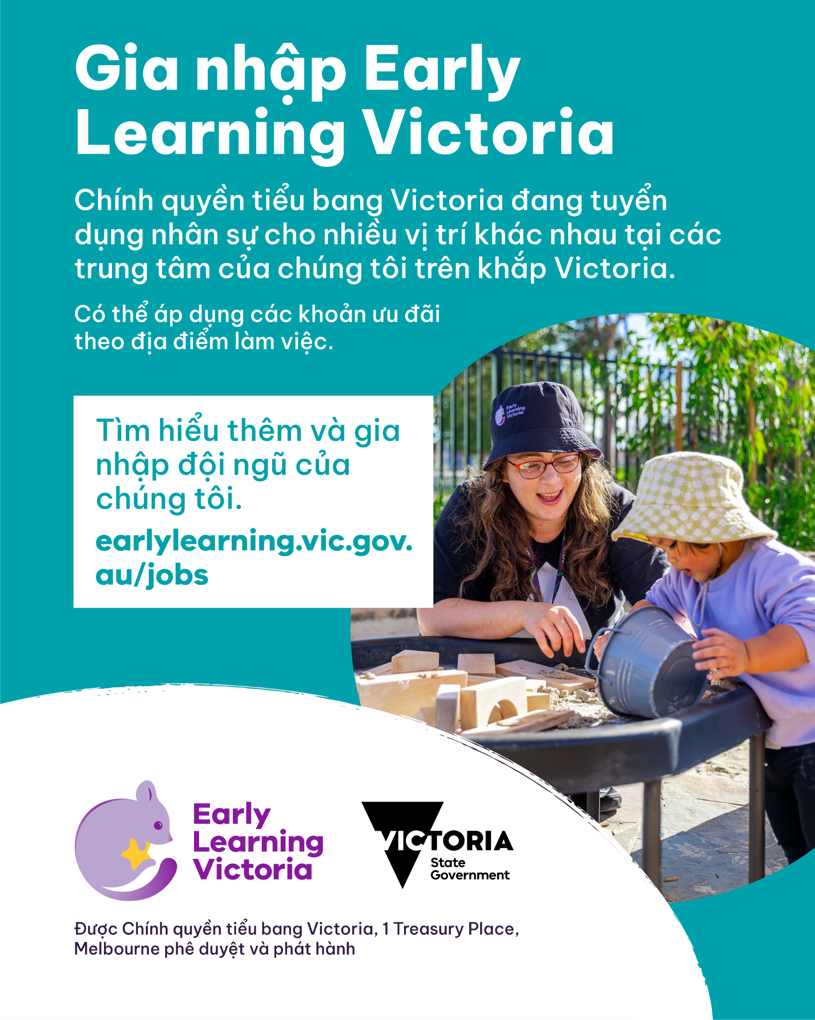 Department of Education, Victoria Facebook ad: Early Learning Victoria