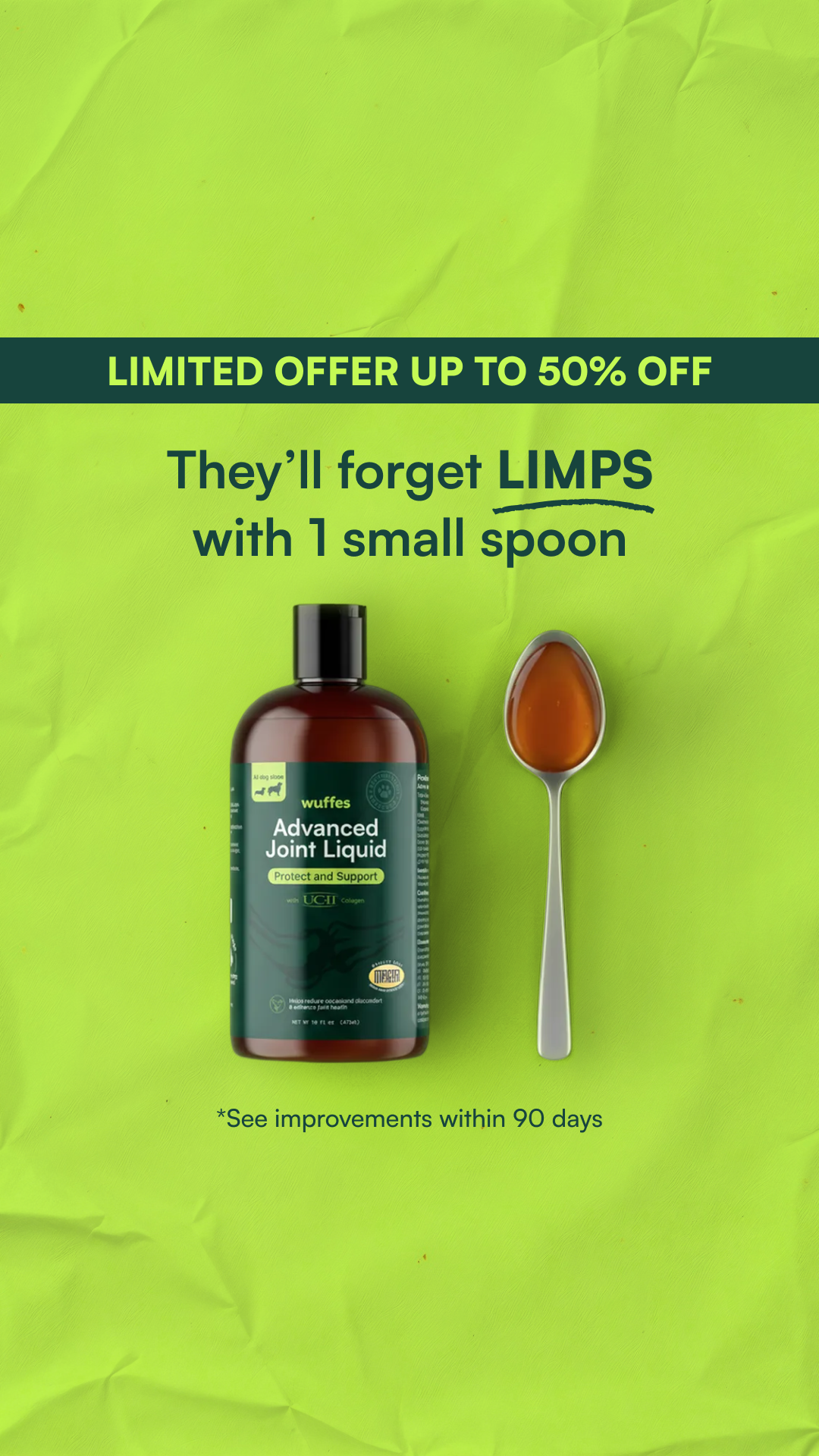 Wuffes Facebook ad
