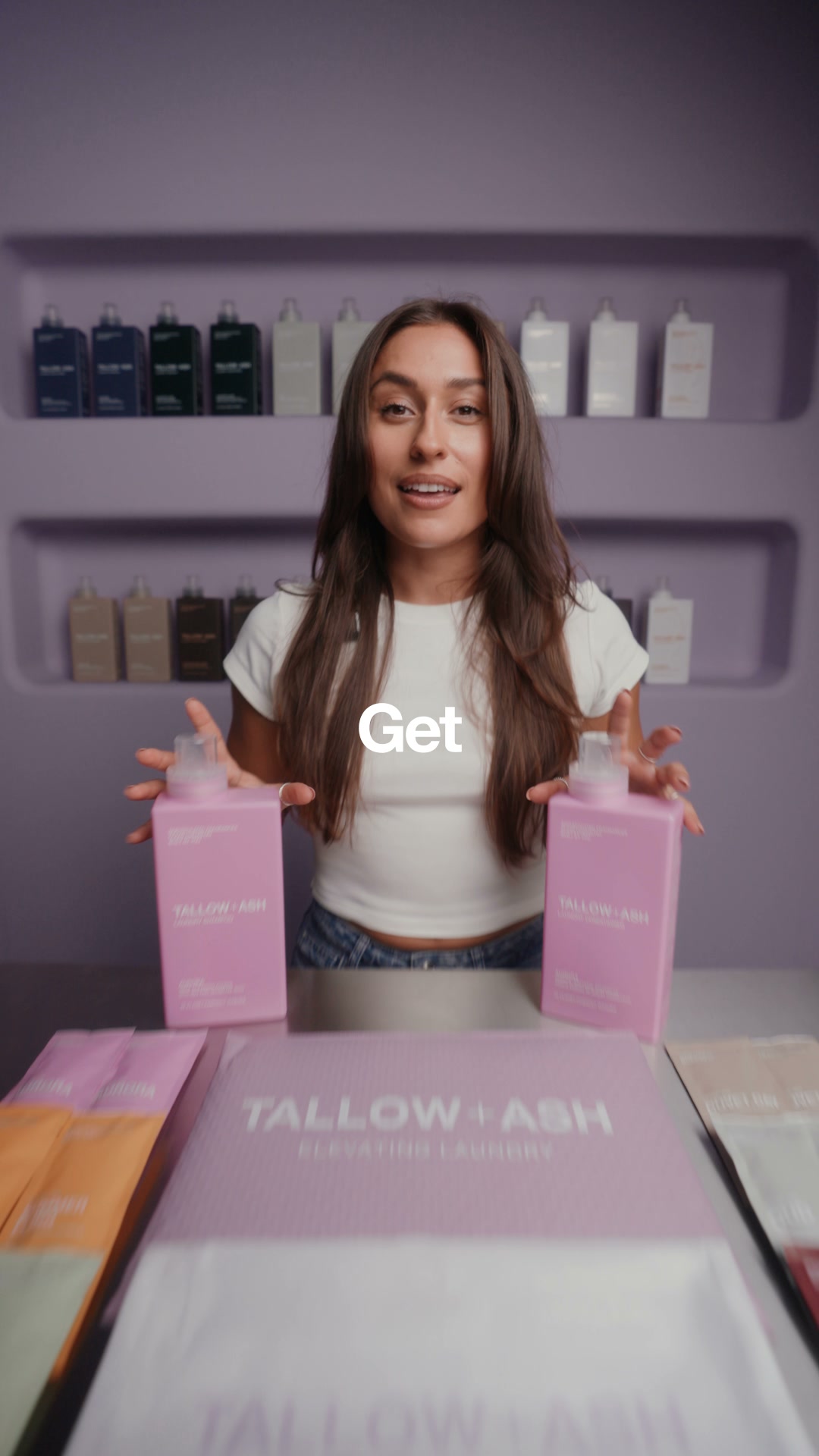 Tallow + Ash Facebook ad: Perfume-Infused Laundry
