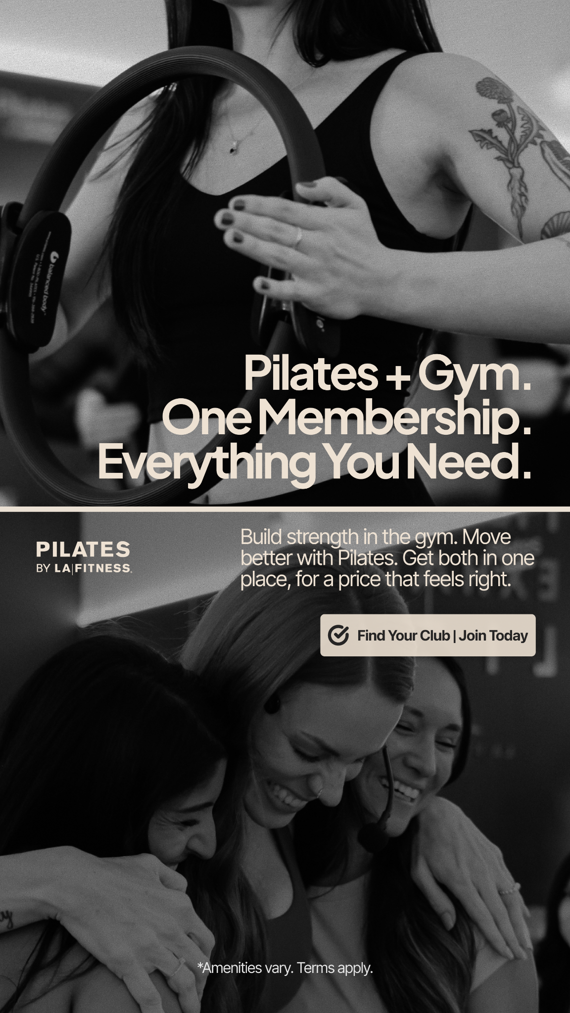 LA Fitness Facebook ad
