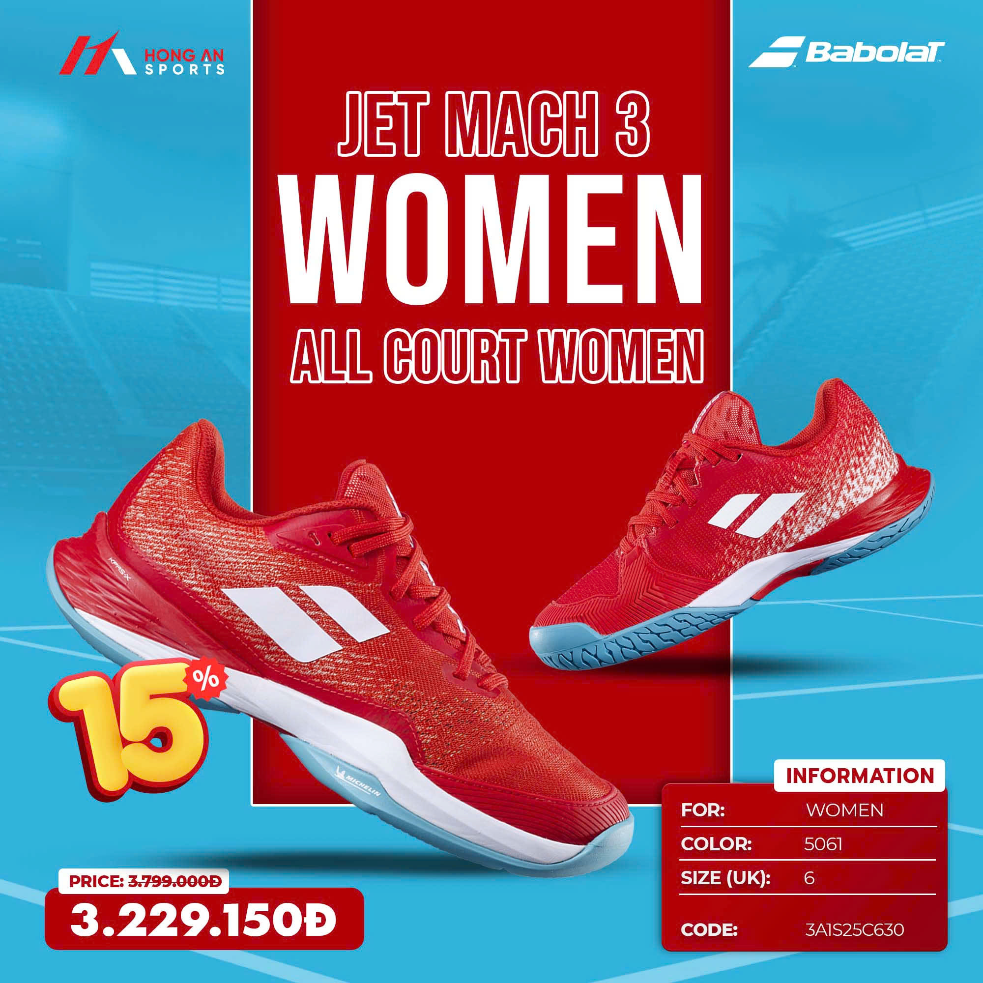 Babolat Facebook ad: Chat với chúng tôi