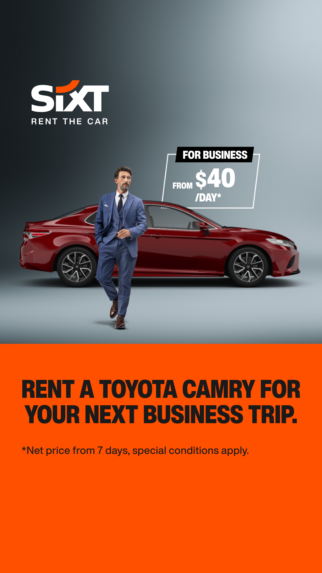 Sixt Facebook ad