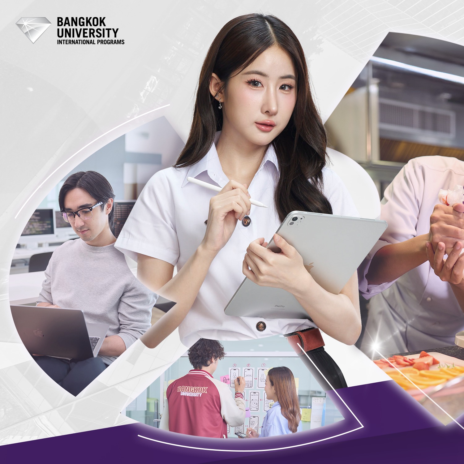 Bangkok University International Facebook ad