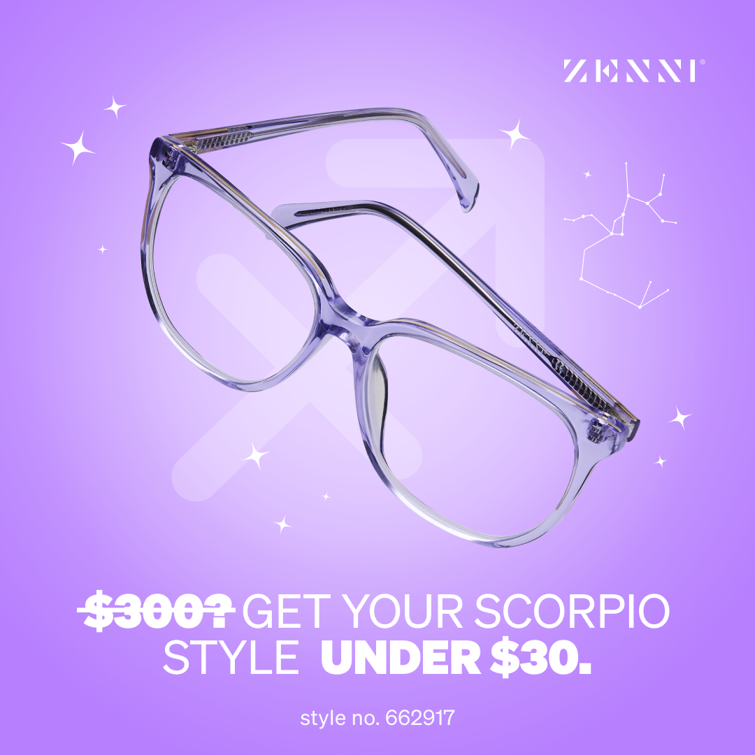 Zenni Optical Facebook ad