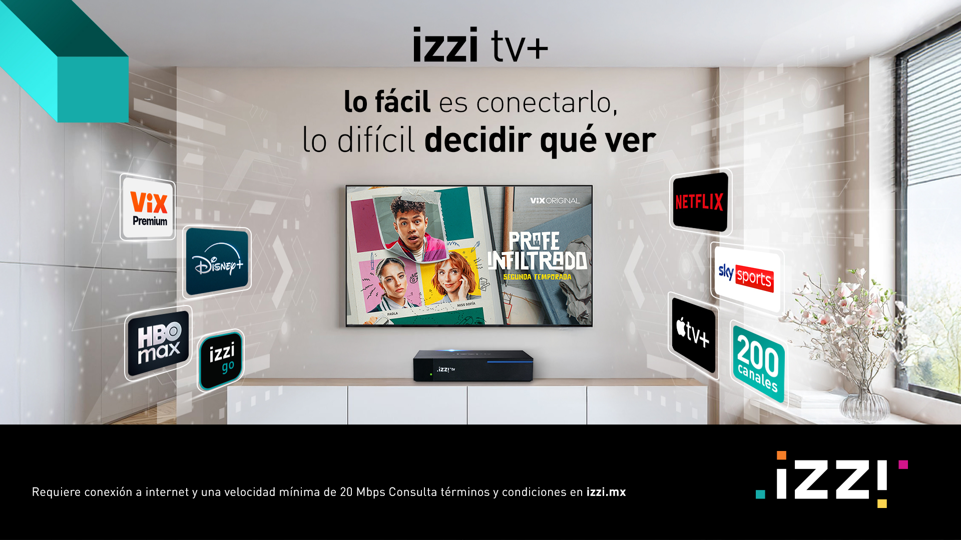 izzi telecom Facebook ad
