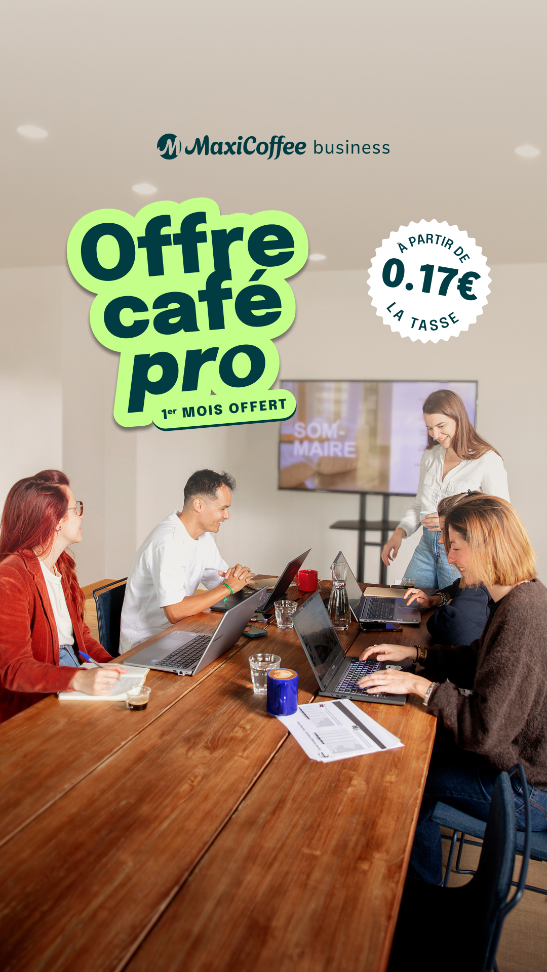 MaxiCoffee Facebook ad from Jul 27, 2026