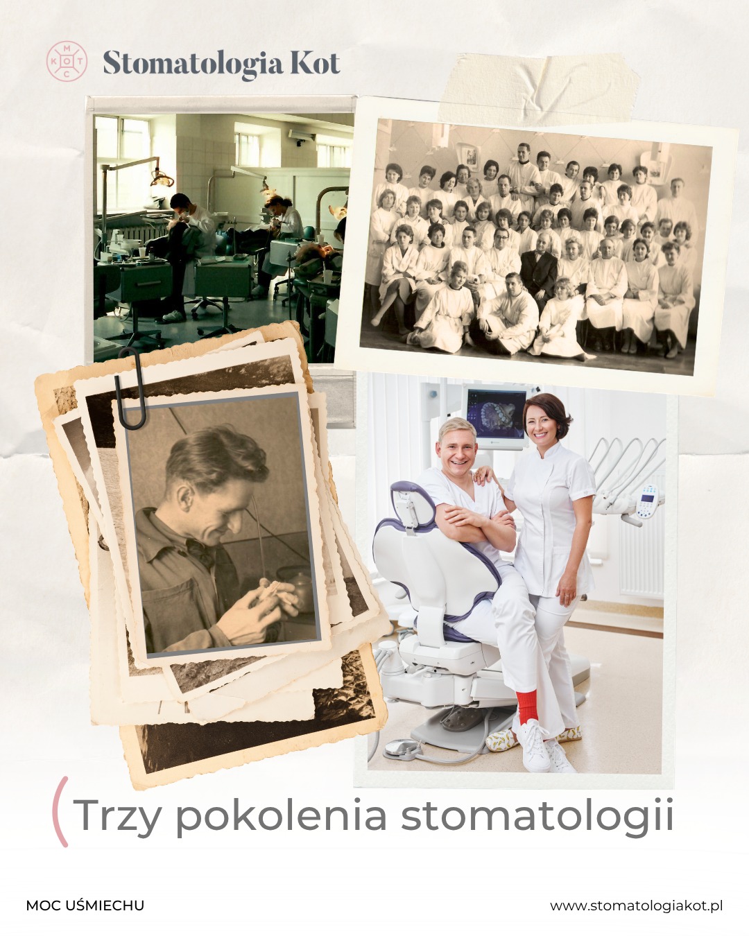 Stomatologia Kot Facebook ad: Są historie, które budują markę.
