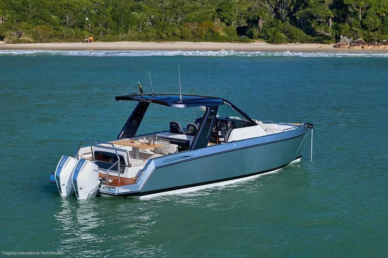 Flagship International Yacht Brokers Facebook ad: The Day Boat That Does Weekends