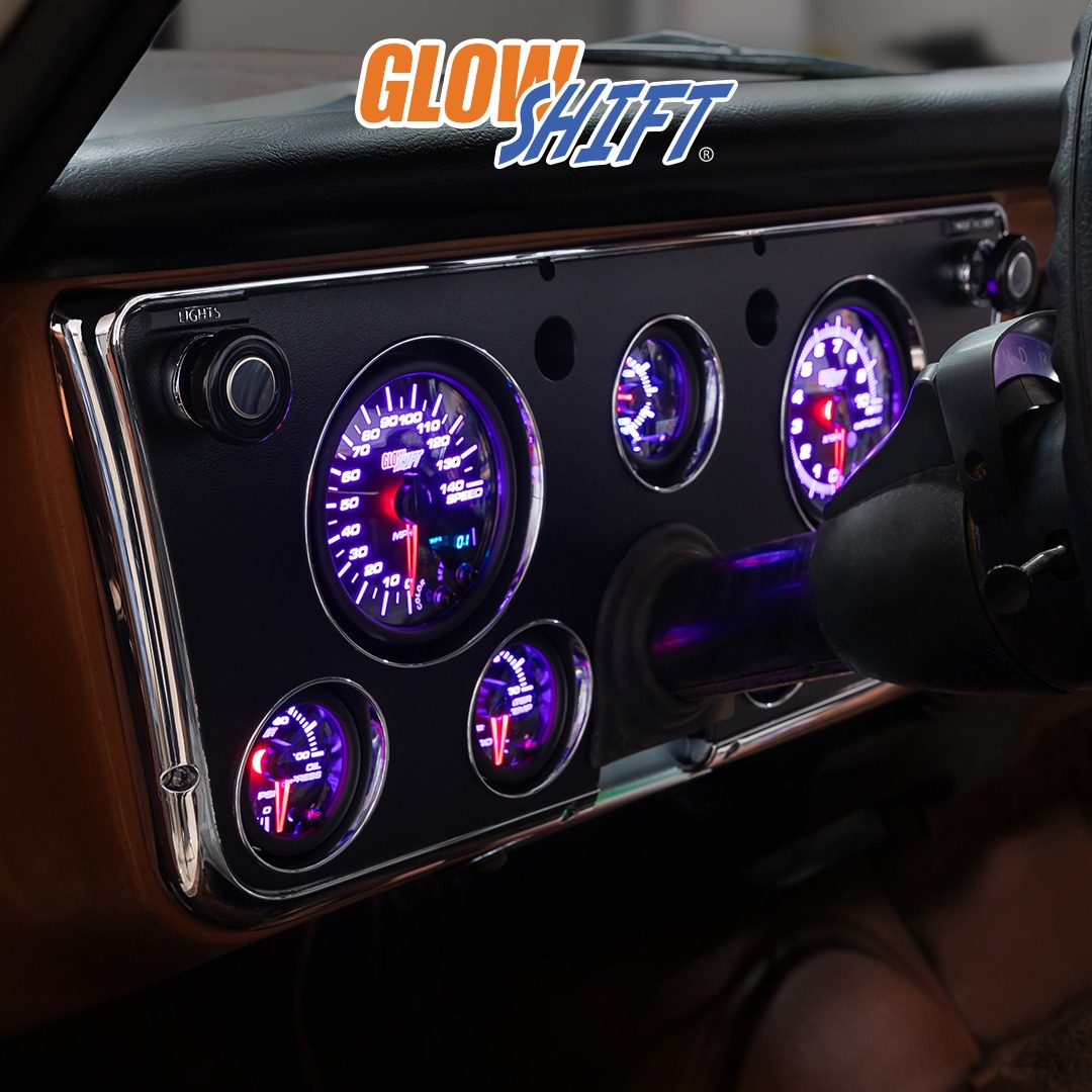 GlowShift Gauges Facebook ad: Pop It in Reverse and Back Up to…