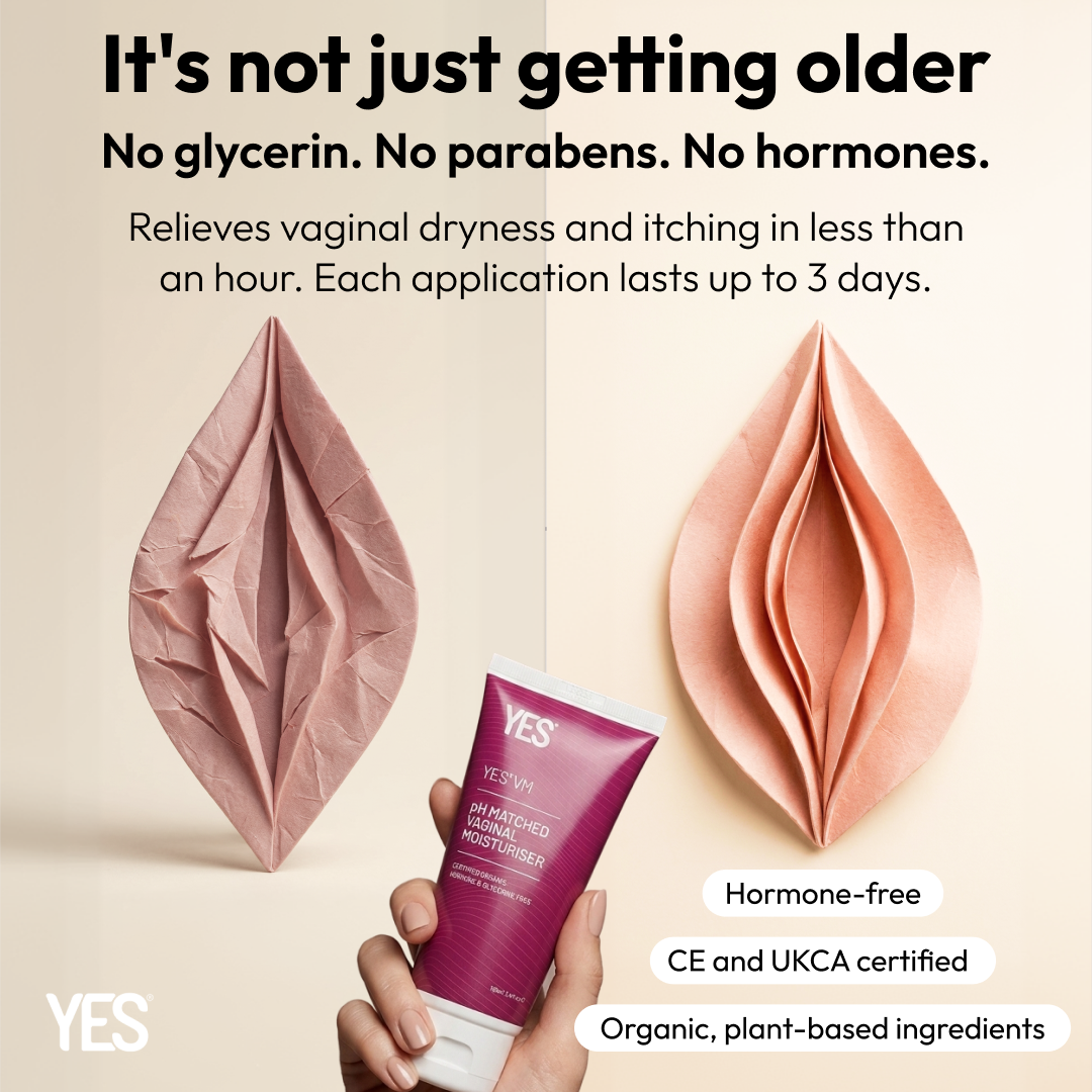 YES - The Organic Intimacy Company Facebook ad
