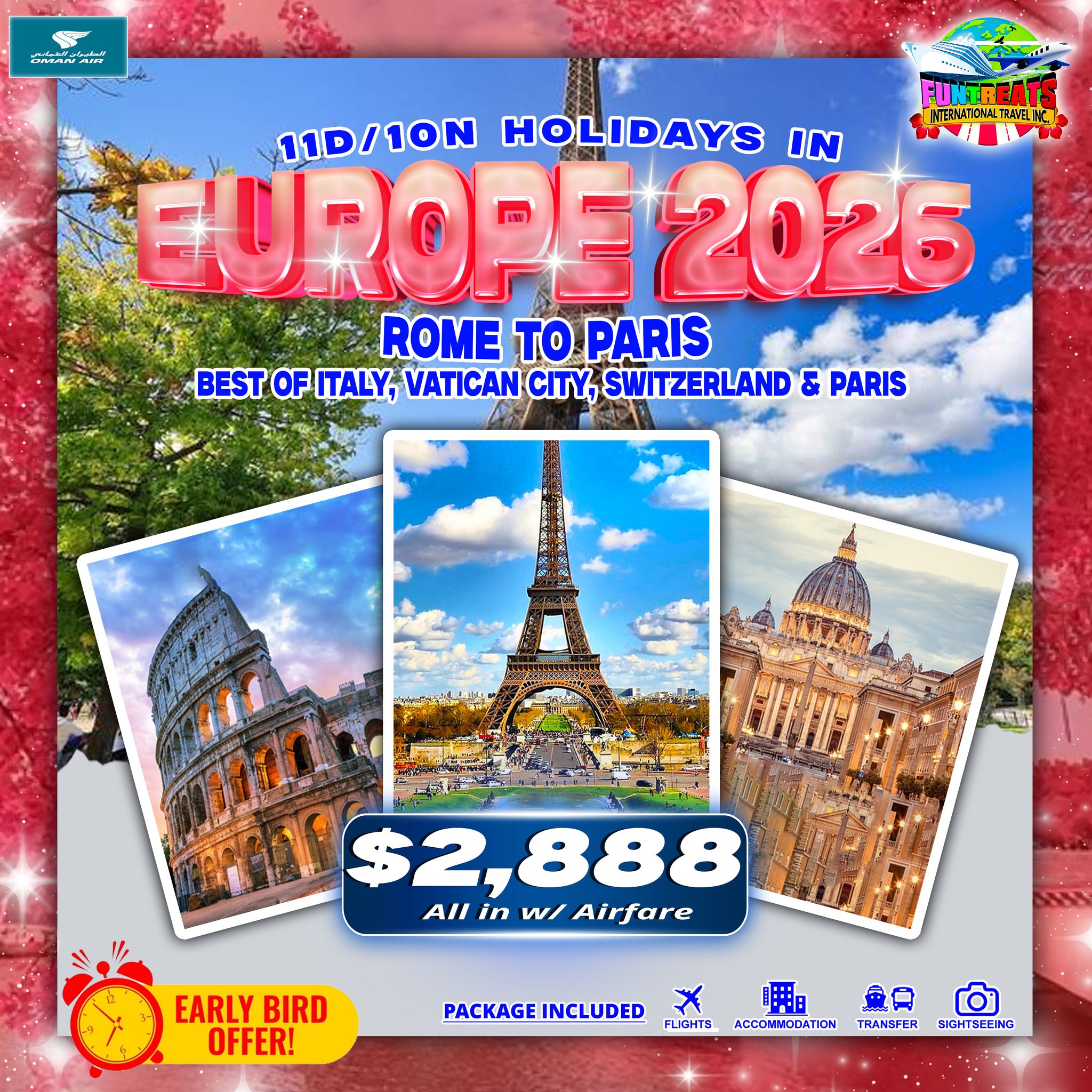 Funtreats Travel and Tours Facebook ad