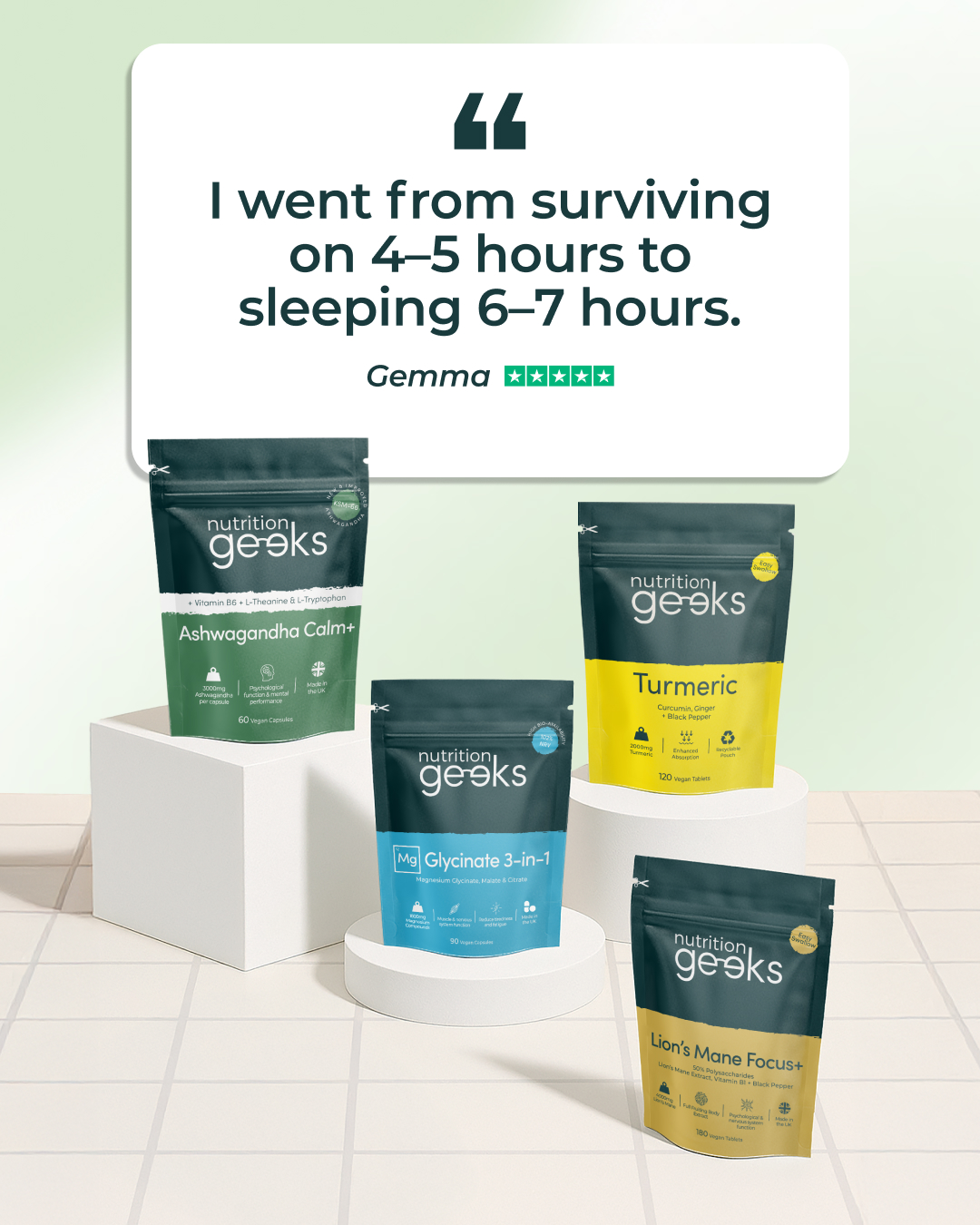 Nutrition Geeks Facebook ad