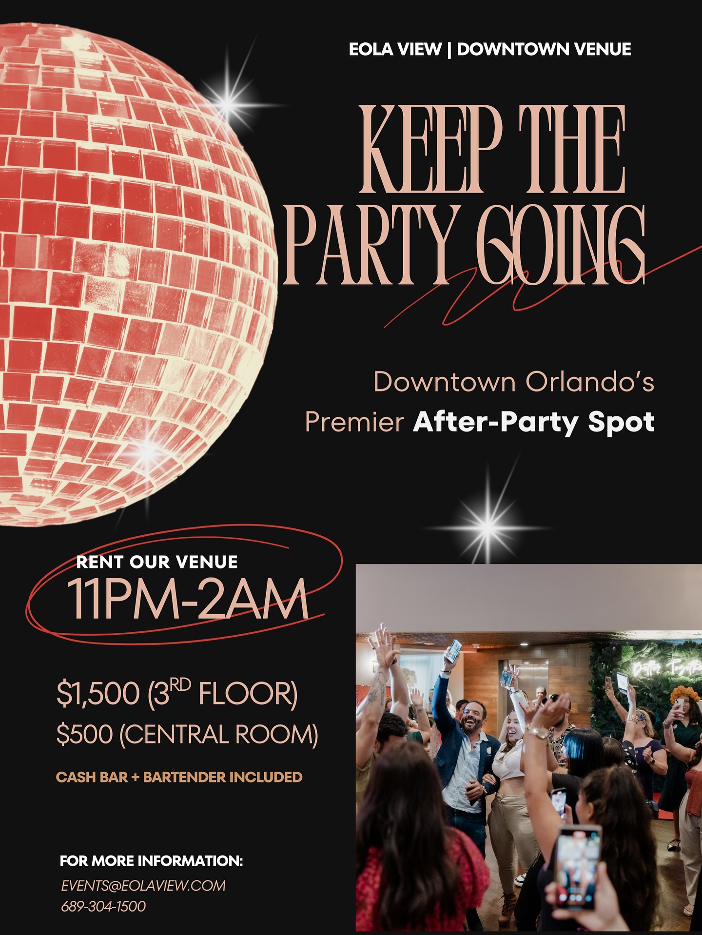 eola.view Facebook ad: Ready to take your night to the next…