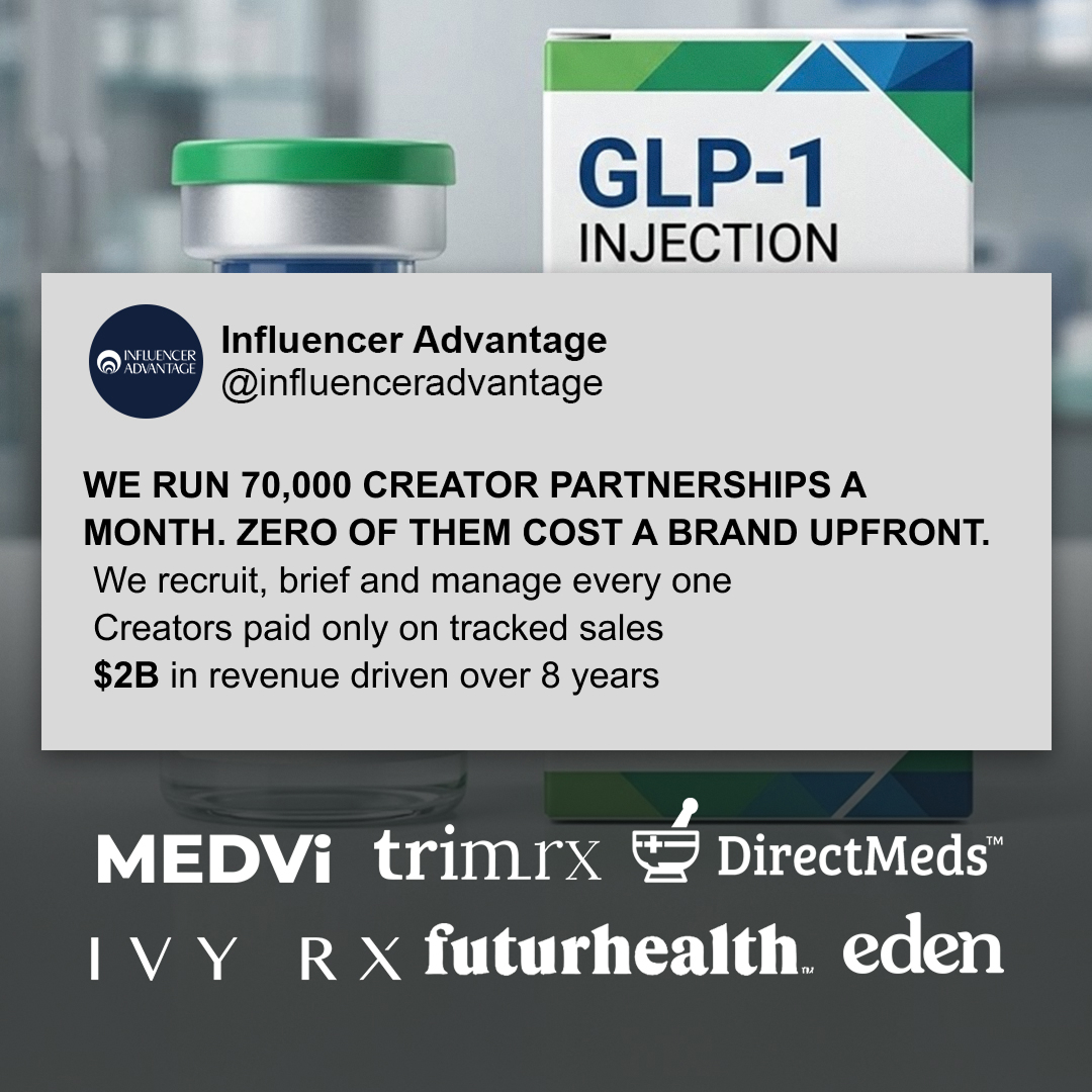 Influencer Advantage Facebook ad