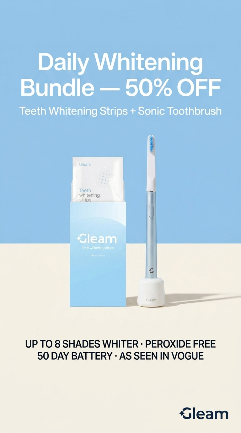 Gleam Facebook ad