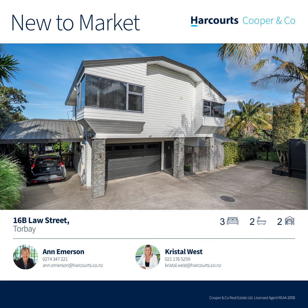 Harcourts Cooper & Co Real Estate Facebook ad
