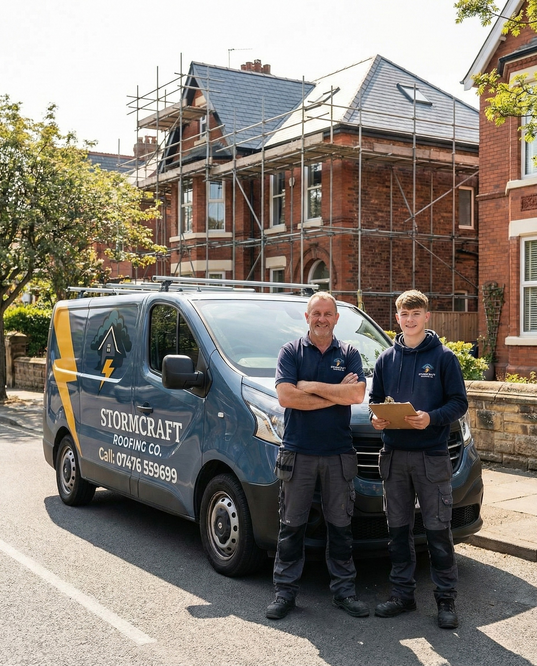 Stormcraft Roofing Co Facebook ad: Worried About Your Roof? Get the Truth