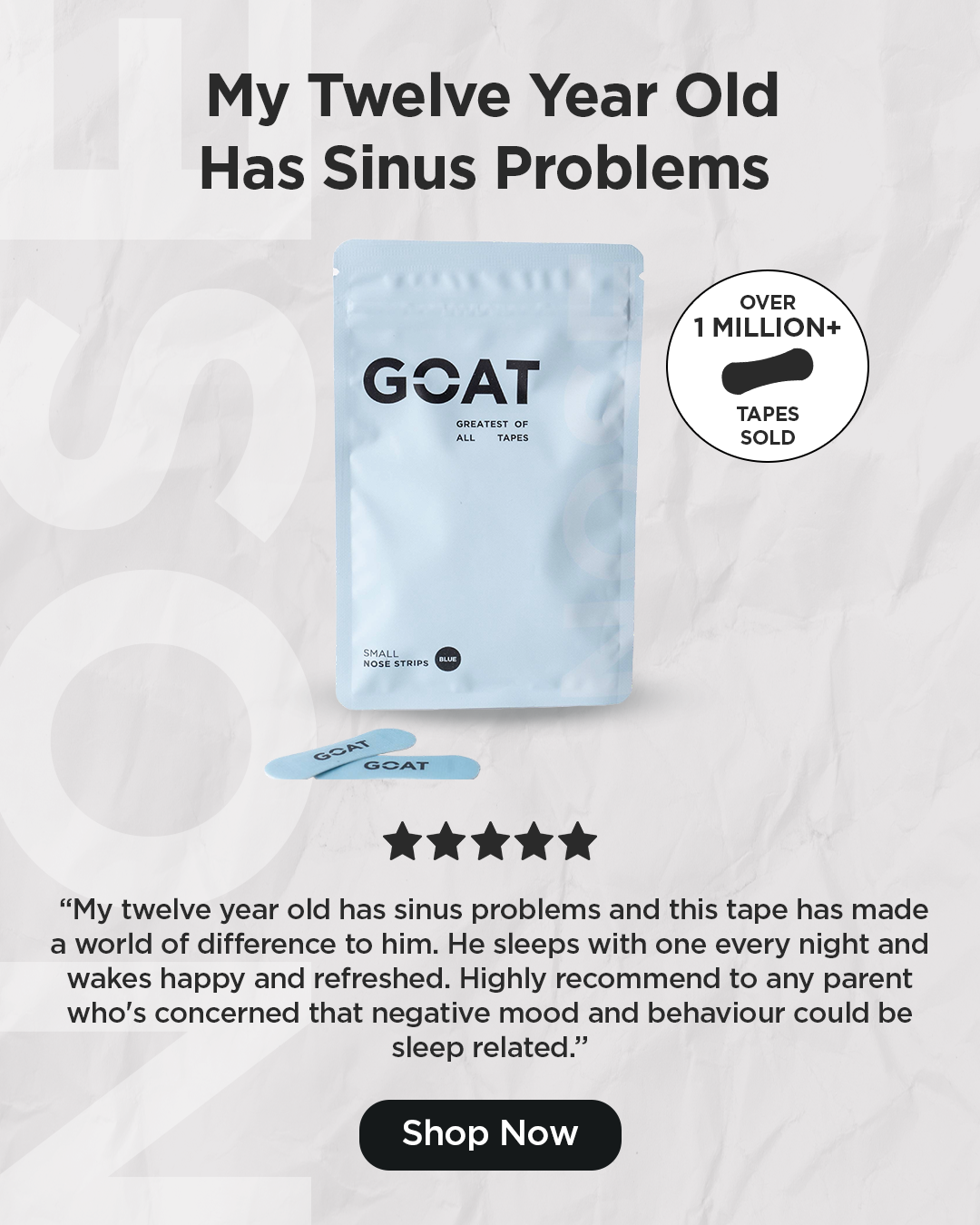 The GOAT  Facebook ad