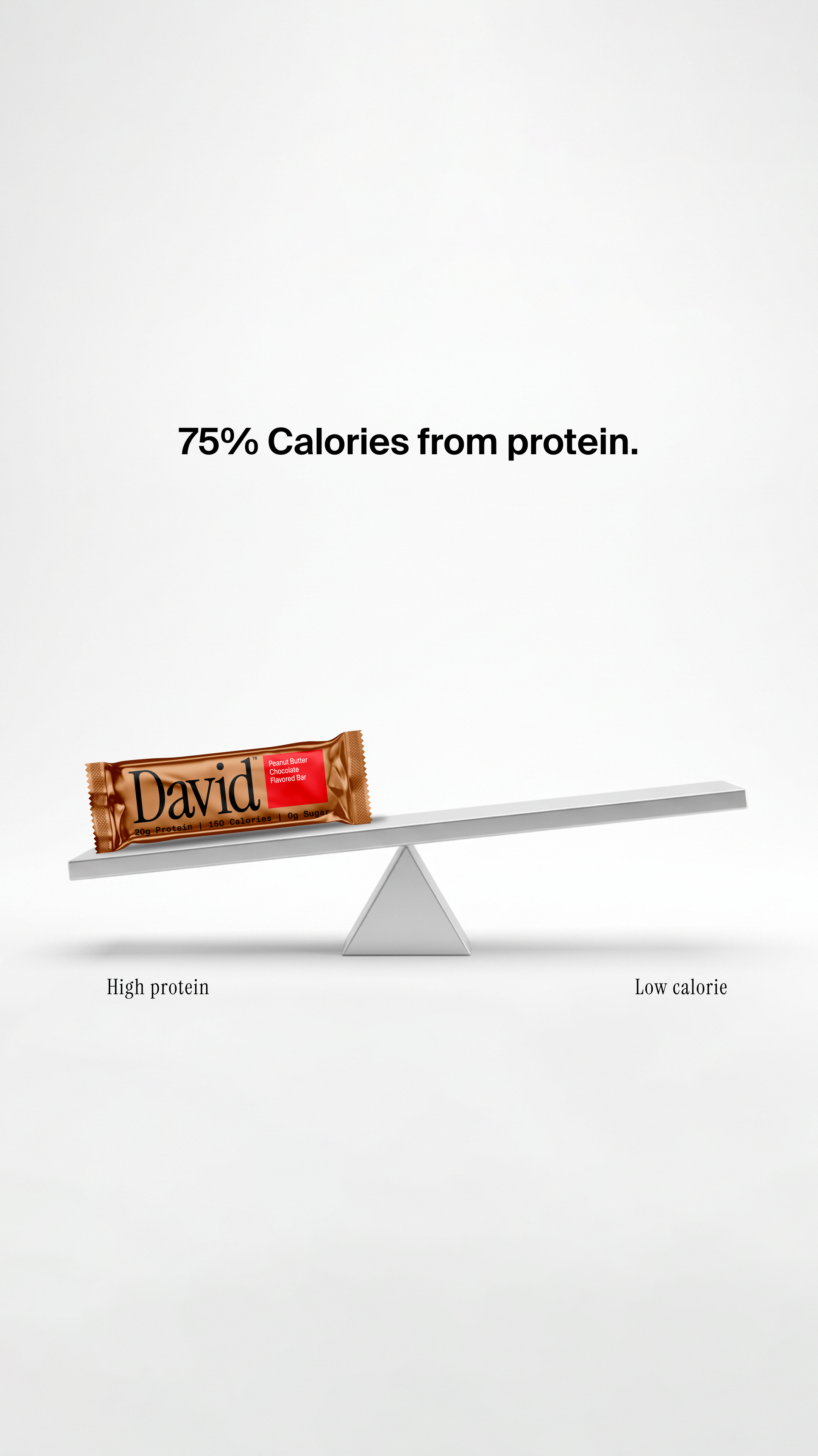 David Protein Facebook ad