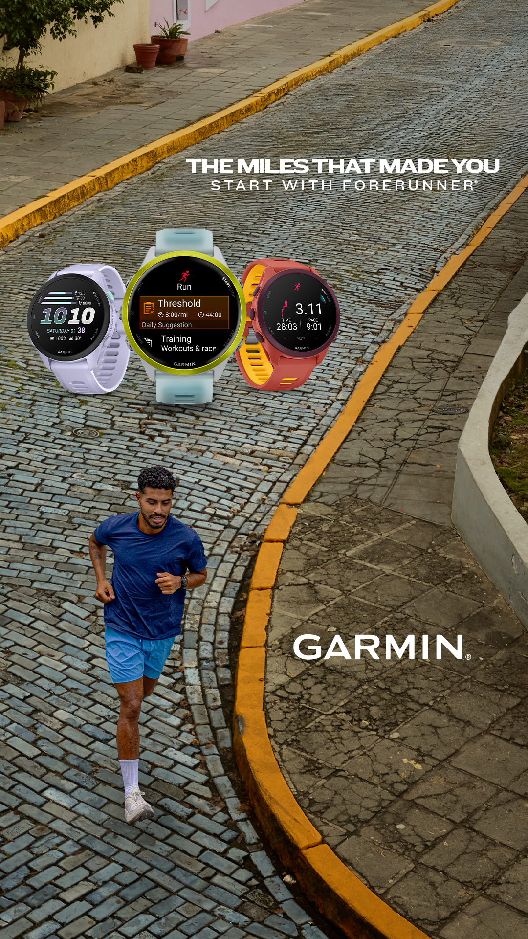 Garmin Running Facebook ad: Garmin | Running