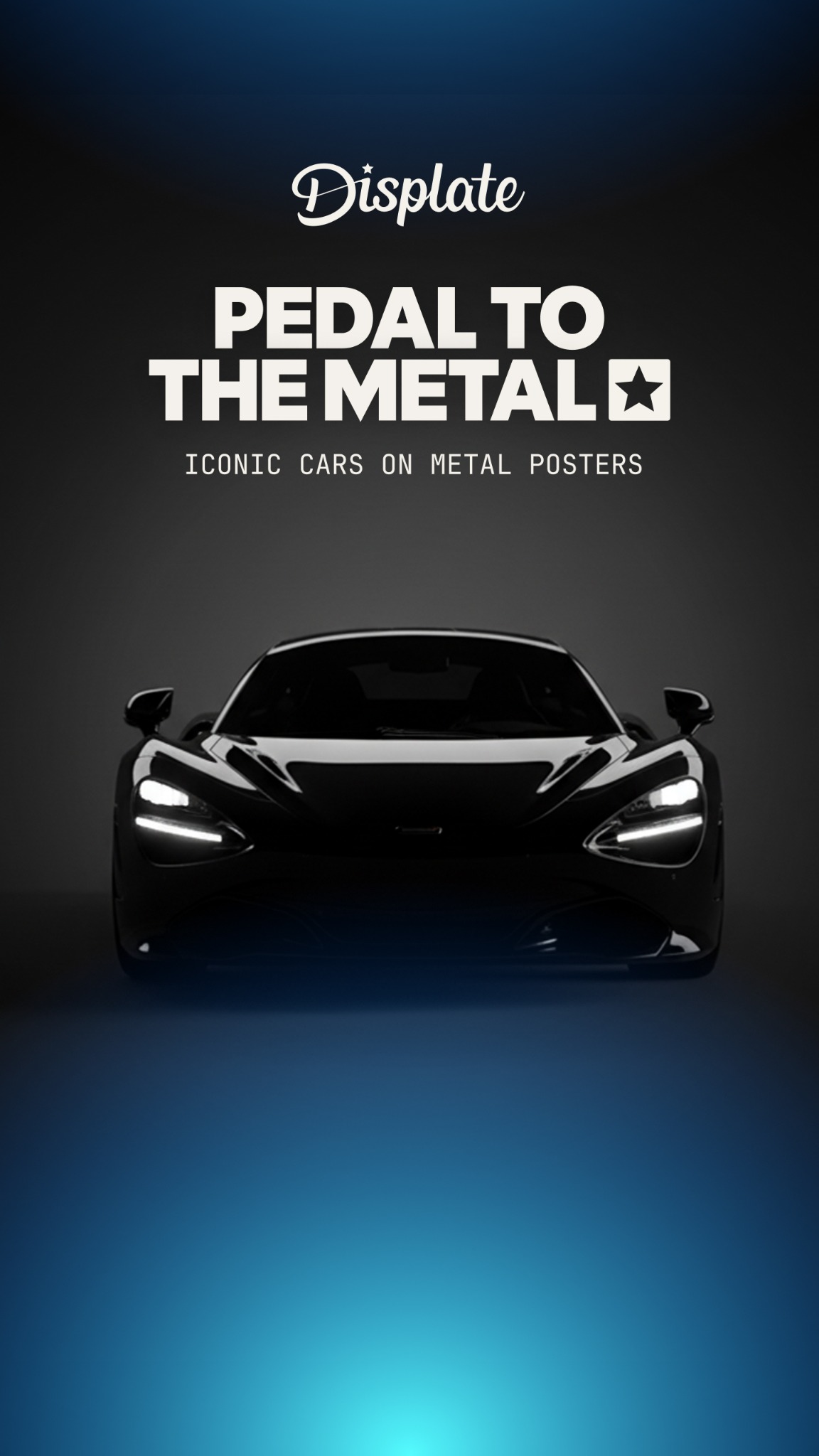 Displate Facebook ad