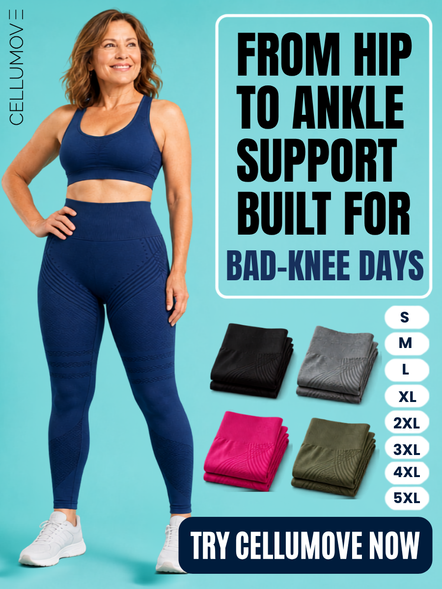 Cellumove- Facebook ad: Give Your Knees the Support They Deserve