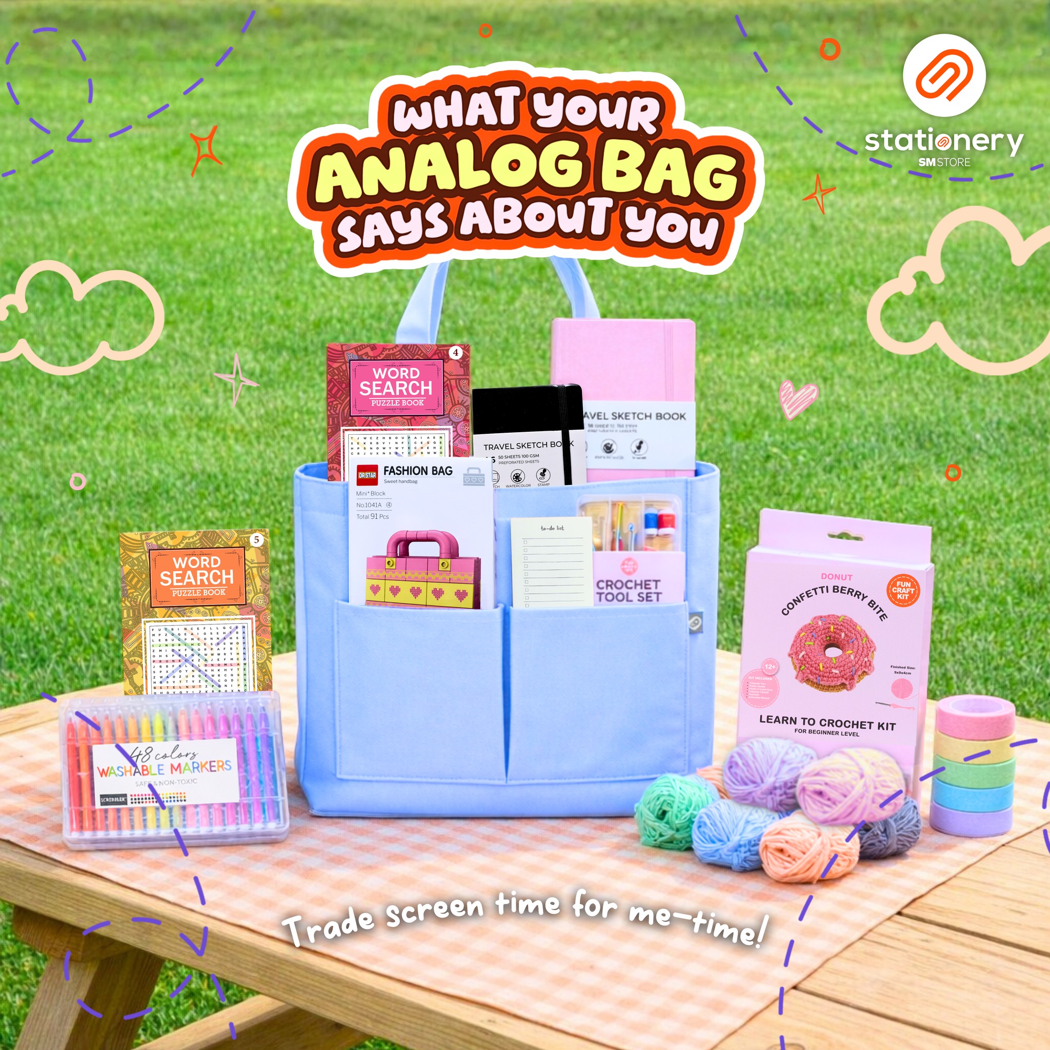 SM Stationery Facebook ad