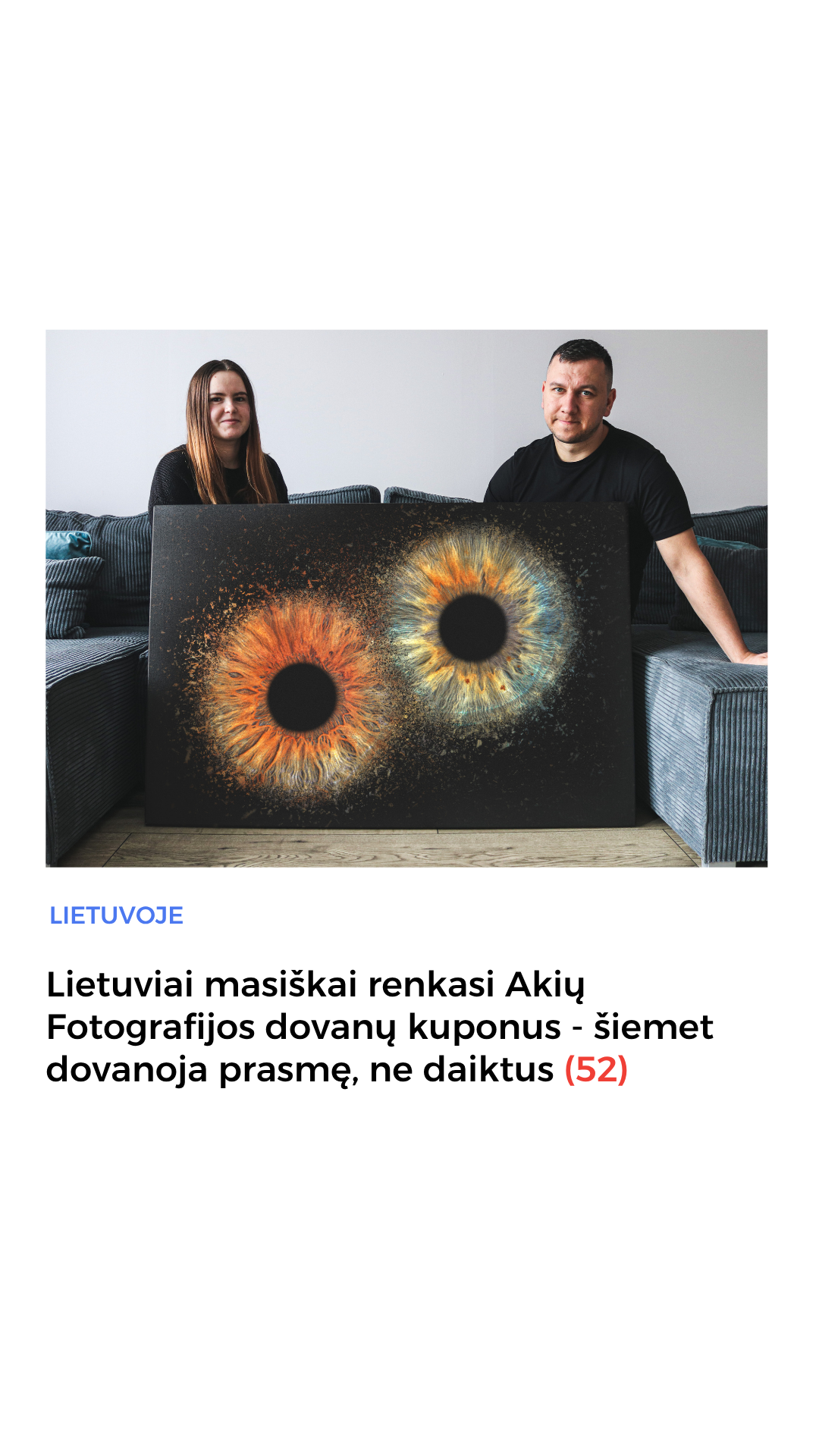 Akių Fotografija Facebook ad from Jul 2, 2026