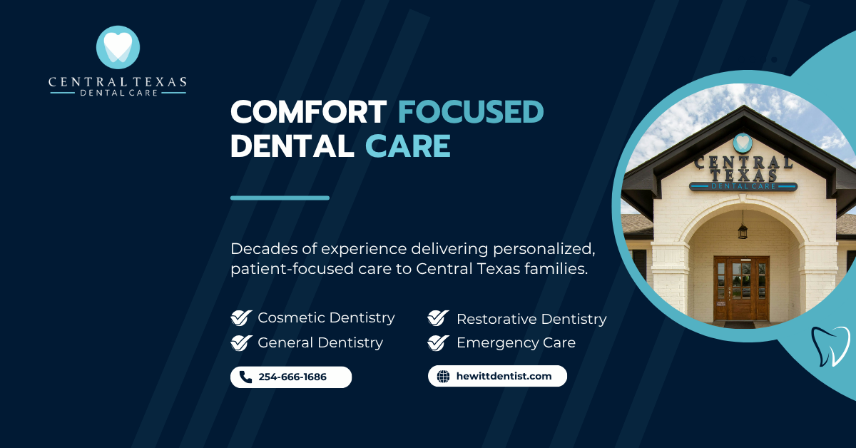 Central Texas Dental Care Facebook ad: Waco's Most Trusted Dentist Since 1983