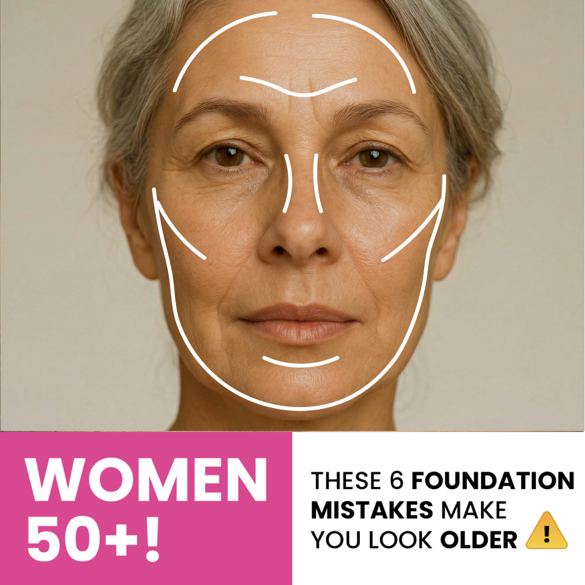 Makeup Hacks for Mature Women Facebook ad