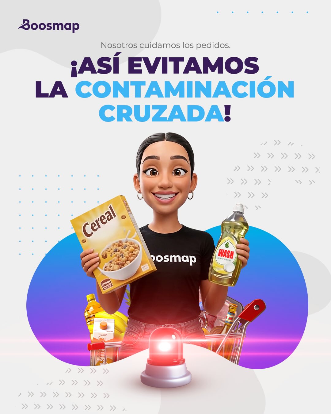 Boosmap México Facebook ad: Cada pedido refleja la calidad del servicio.