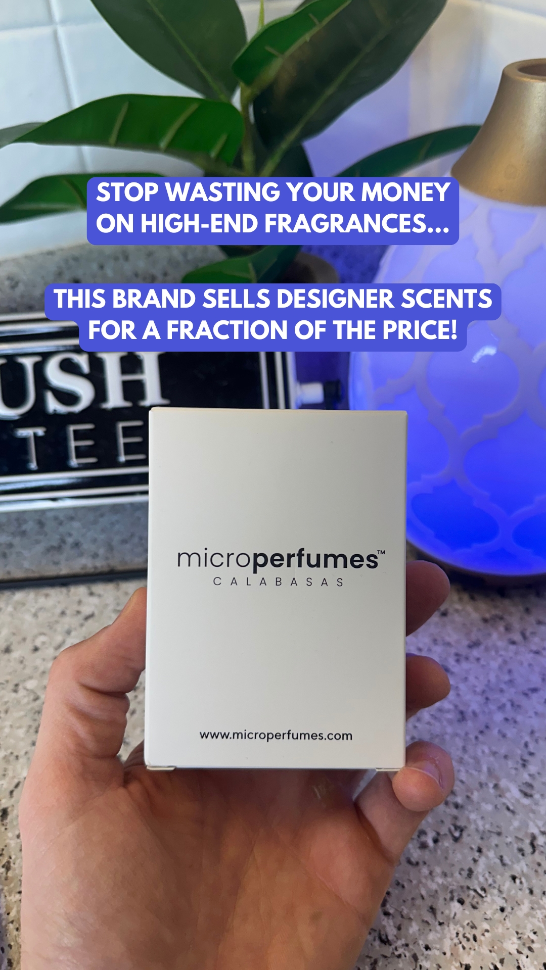 MicroPerfumes Facebook ad