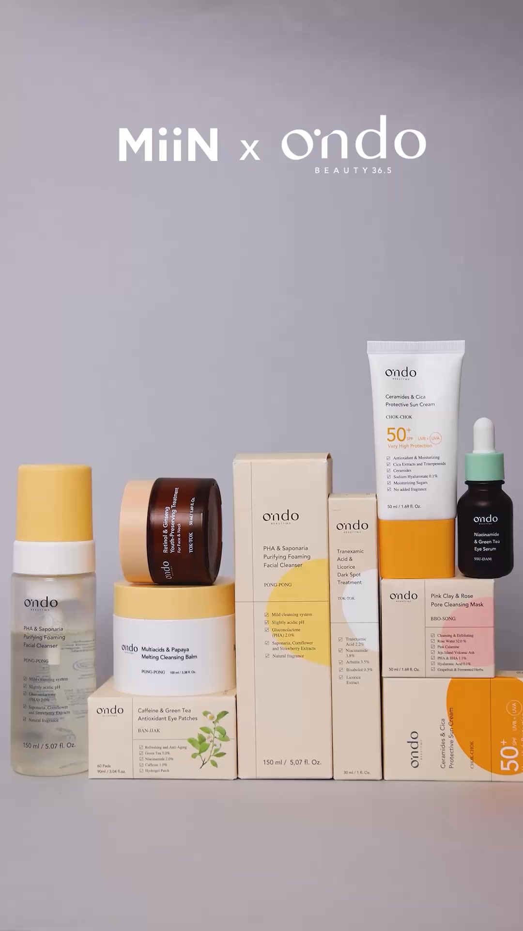 MiiN Korean Cosmetics Facebook ad from Feb 6, 2026