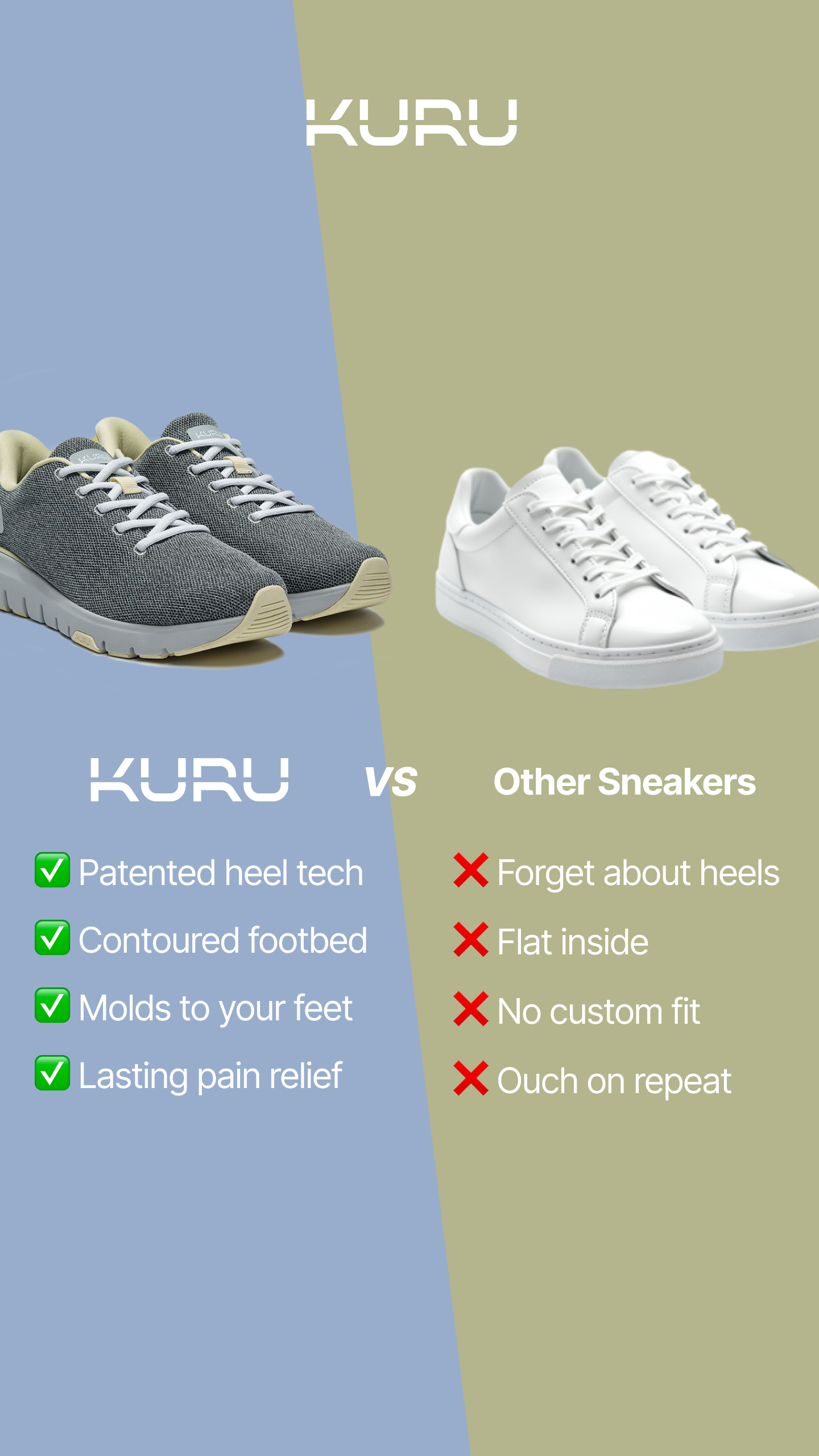 KURU Footwear Facebook ad