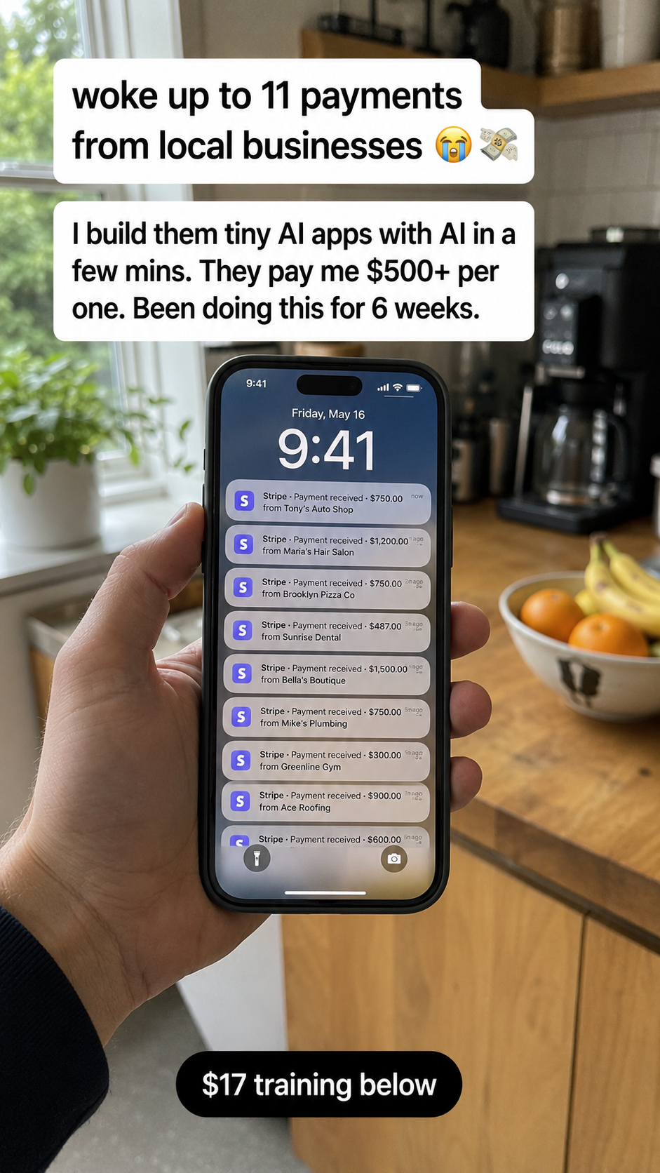 Ewan Davies Facebook ad
