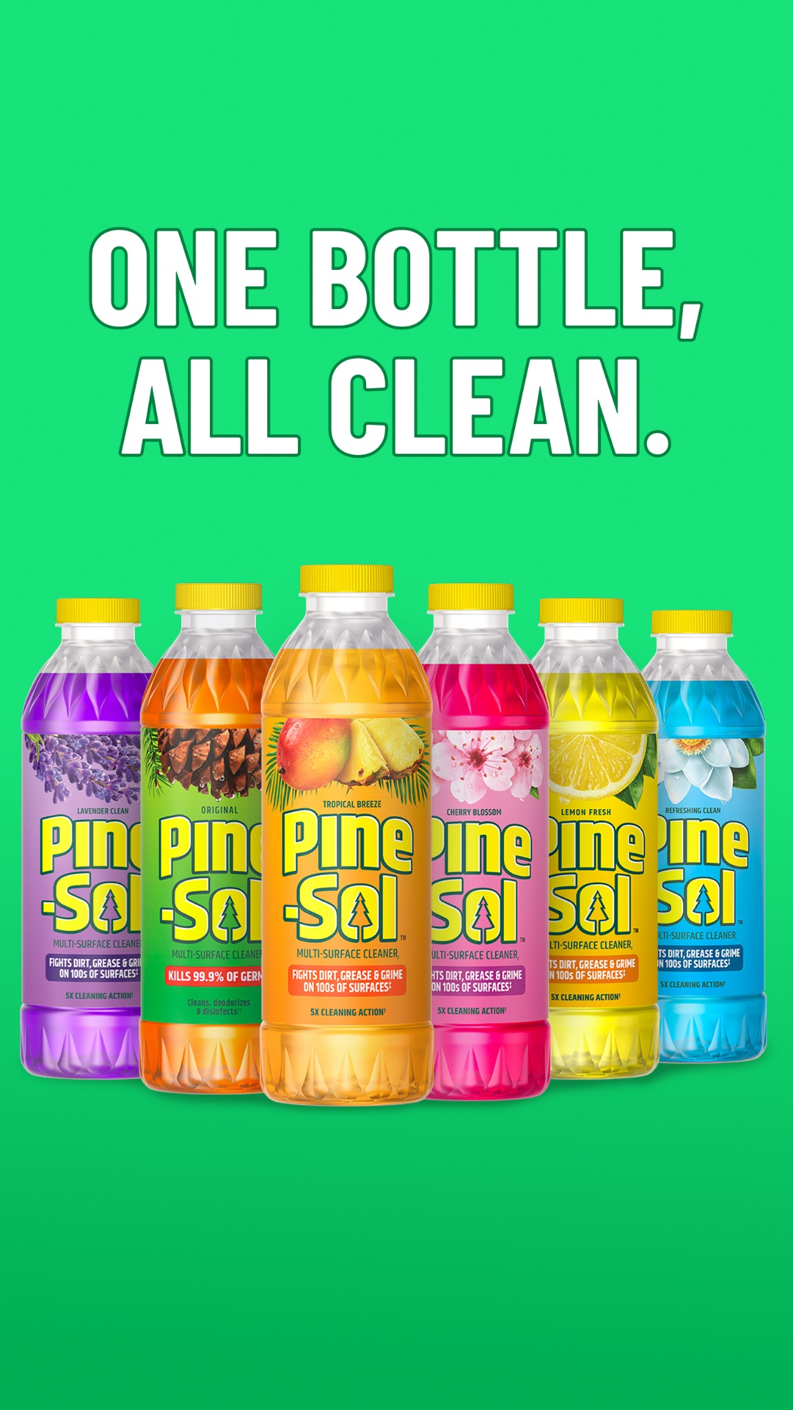 Pine-Sol Facebook ad from May 18, 2026