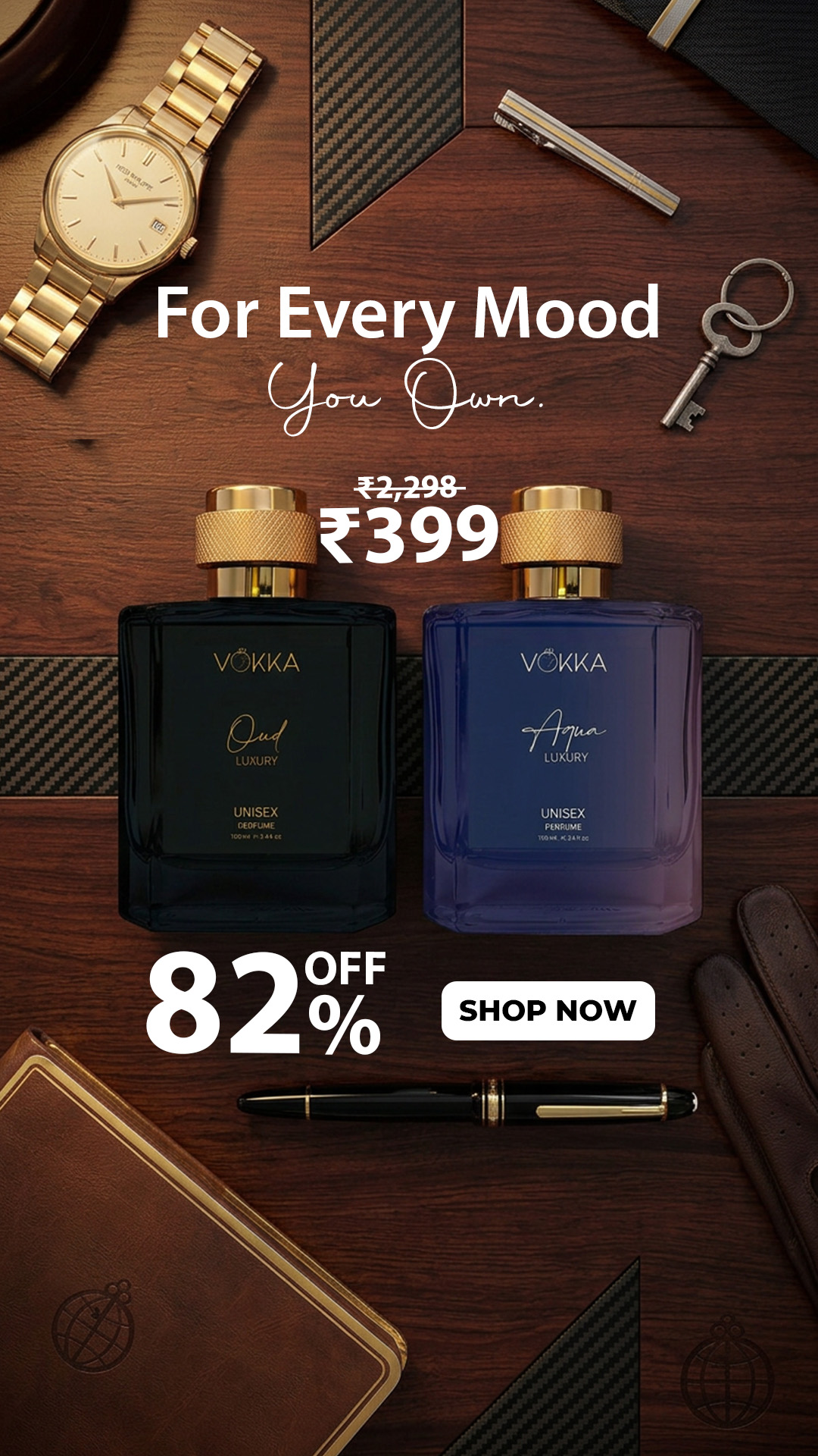 Vokka Perfumes Facebook ad