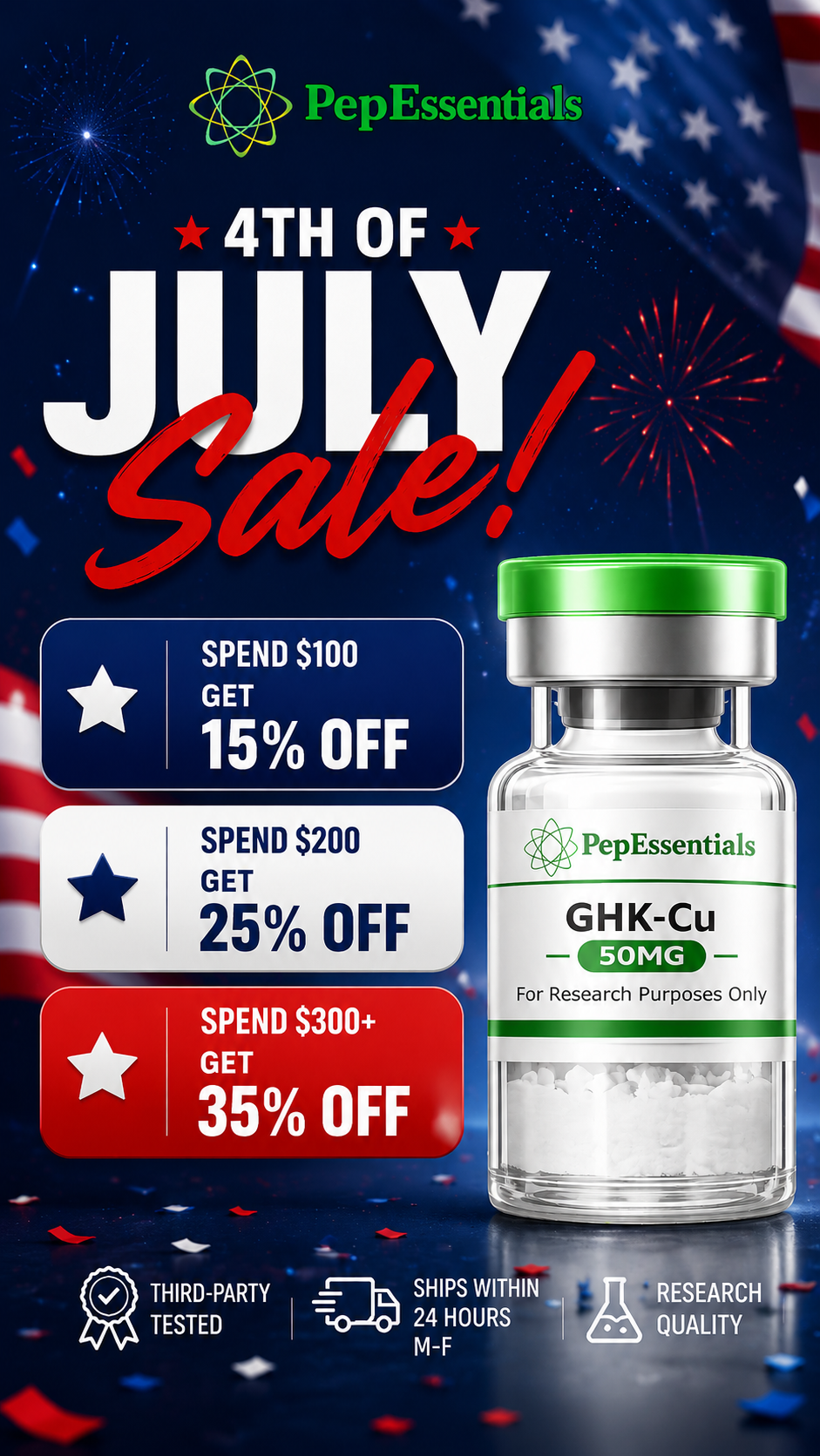 Pep Essentials Facebook ad
