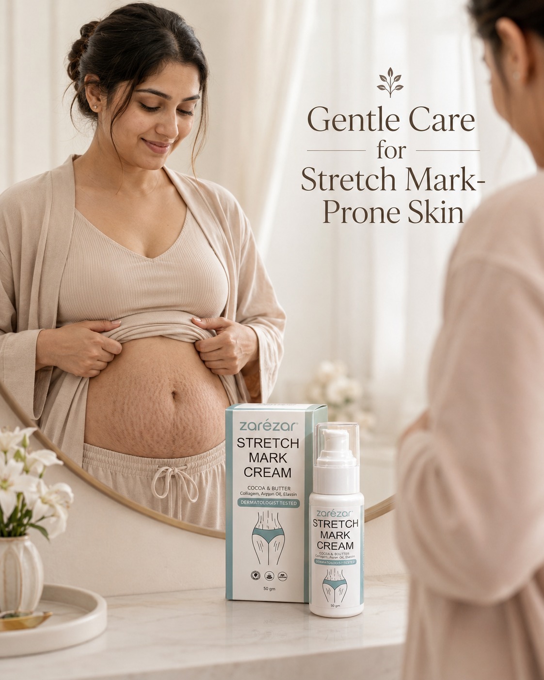 Zarezar Facebook ad: Stretch Mark Cream